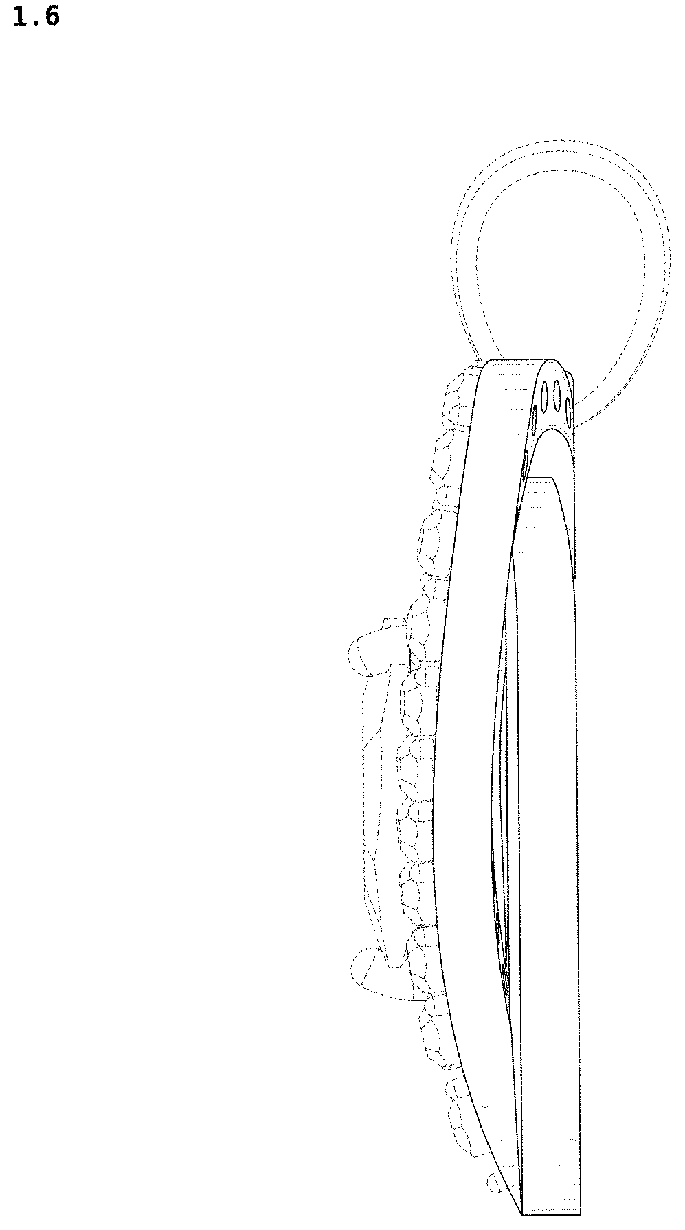 Patent USD1000999 Figure 6 – Pendant