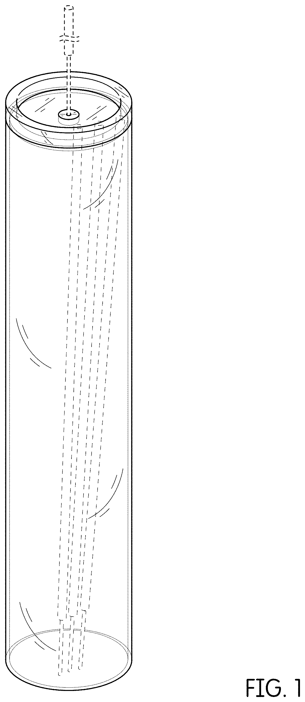 Patent USD1001000 Figure 1 – Incense holder with canister