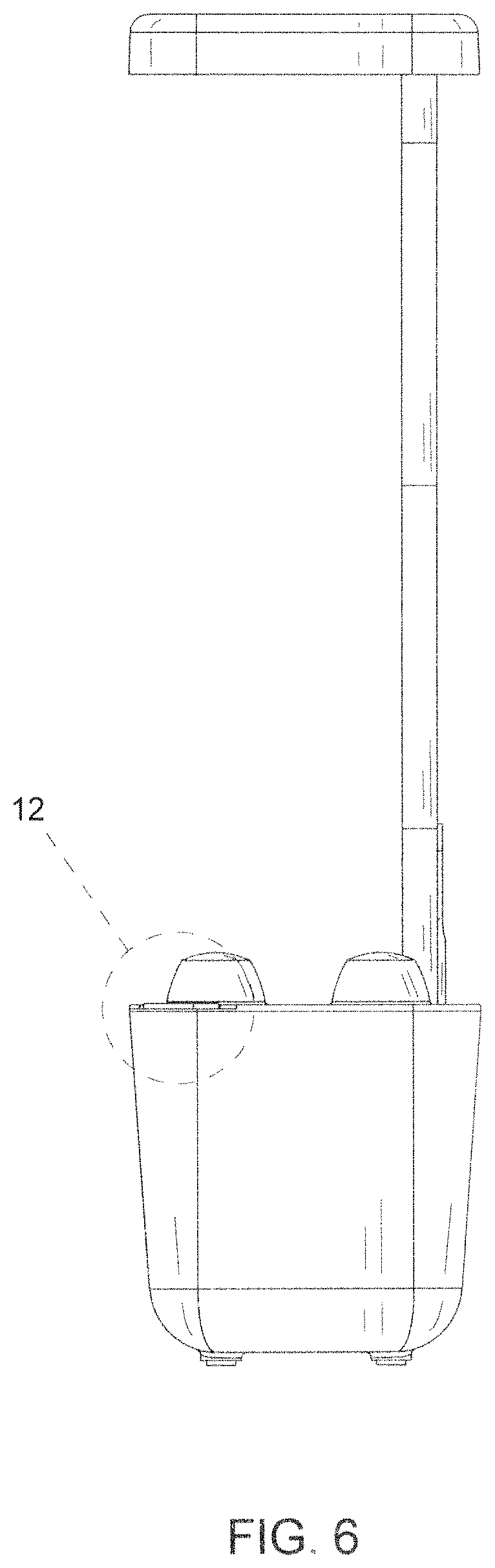 Patent USD1001001 Figure 6 – Plant light