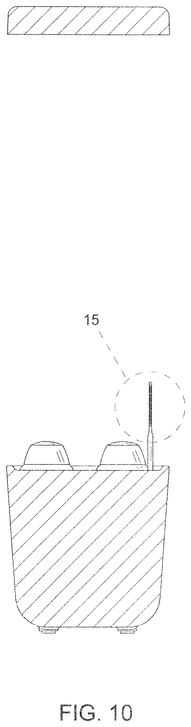 Patent USD1001001 Figure 10 – Plant light