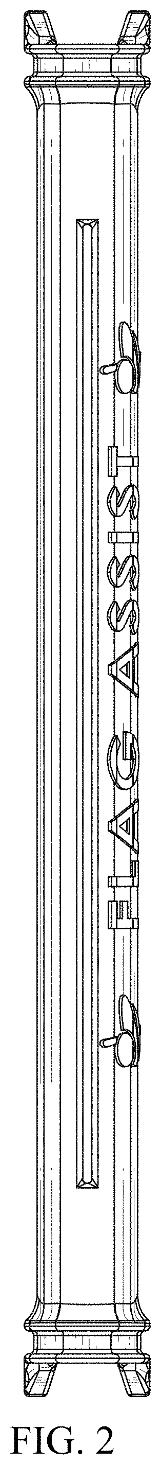 Patent USD1001006 Figure 2 – Flag holder
