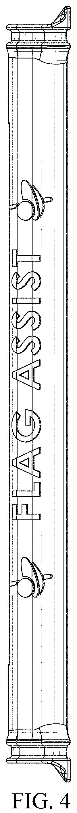 Patent USD1001006 Figure 4 – Flag holder