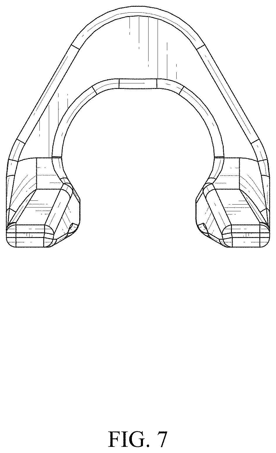 Patent USD1001006 Figure 7 – Flag holder