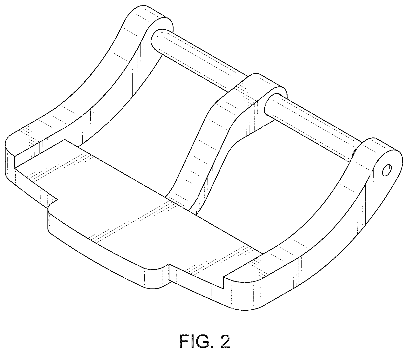 Patent USD1001008 Figure 2 – Watch clasp