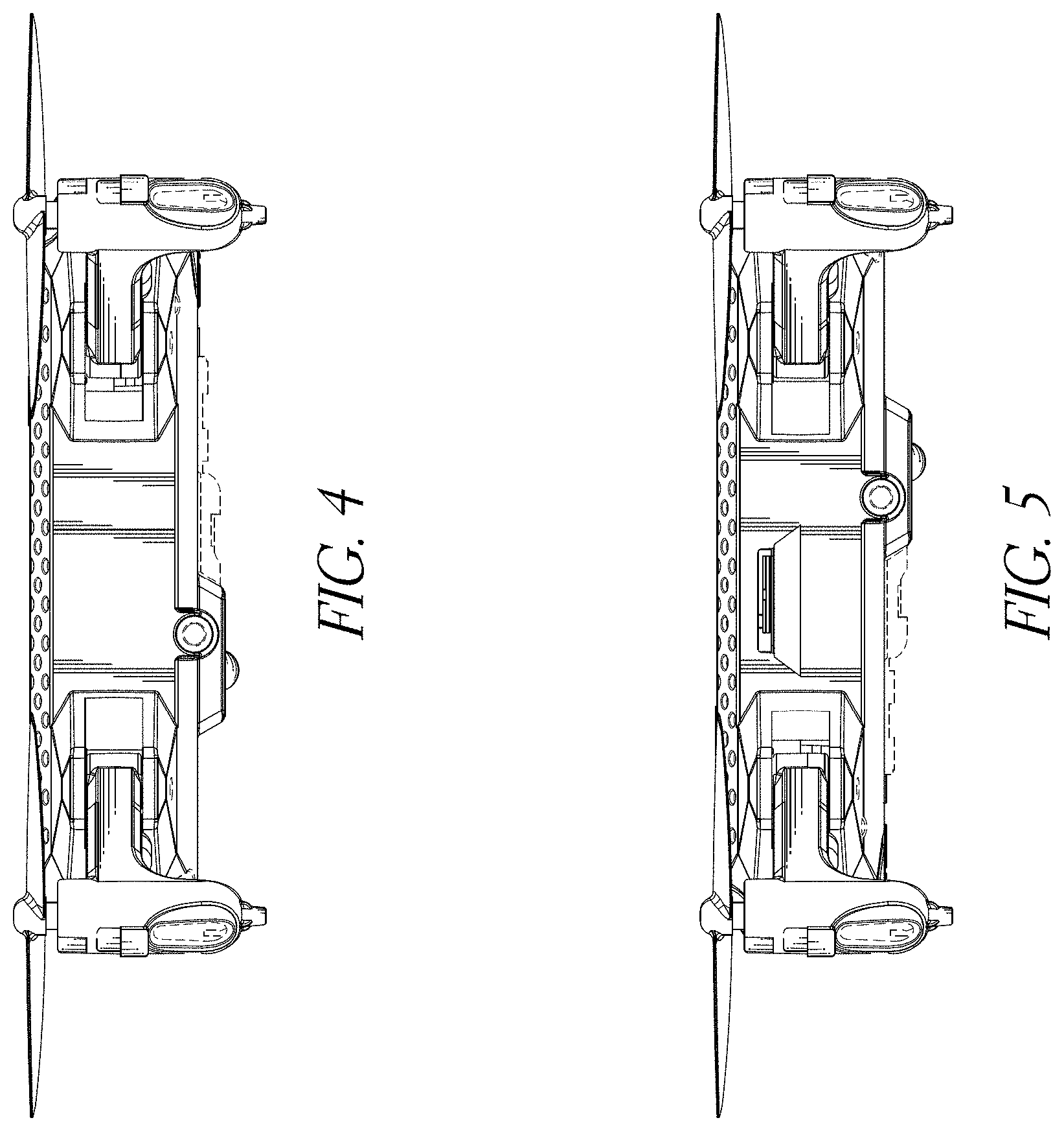 Patent USD1001009 Figure 3 – Quadcopter