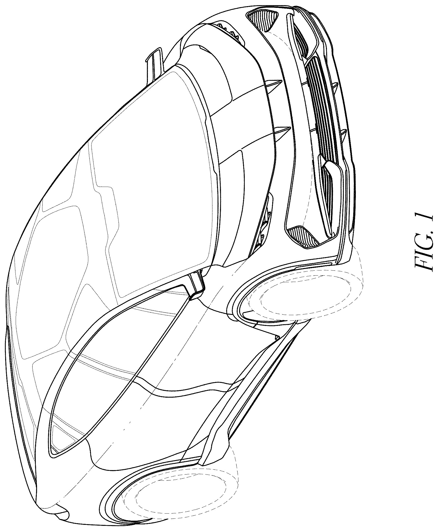 Patent USD1001010 Figure 1 – Automobile