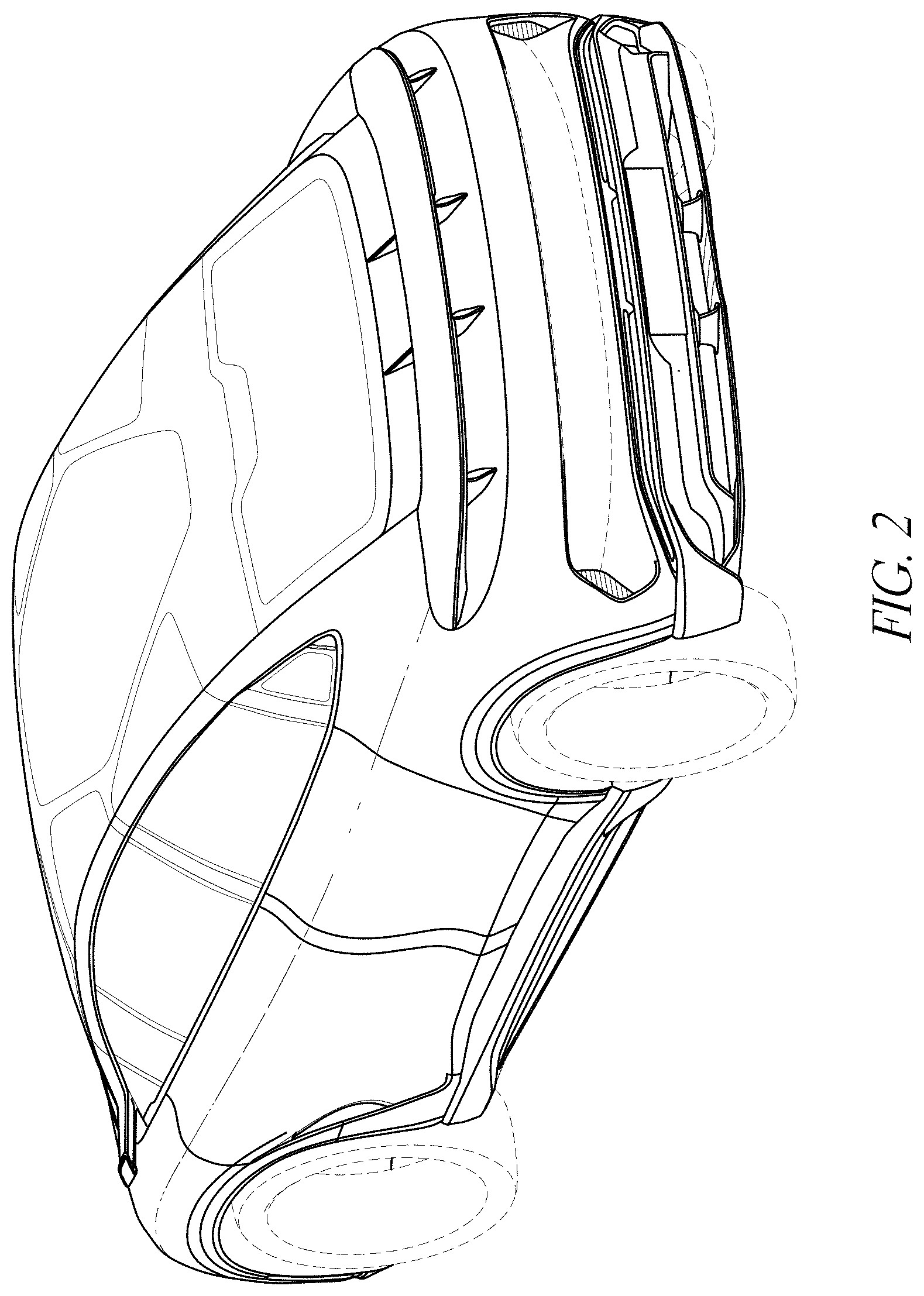 Patent USD1001010 Figure 2 – Automobile