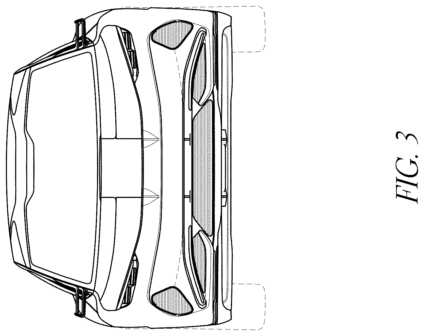 Patent USD1001010 Figure 3 – Automobile