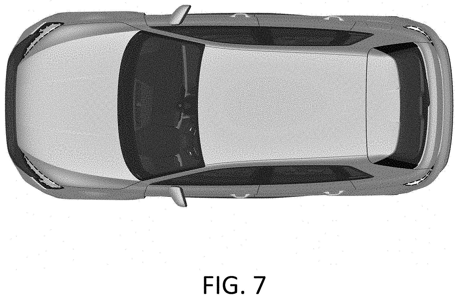 Patent USD1001011 Figure 4 – Motor vehicle, toy vehicle replica and/or other replica