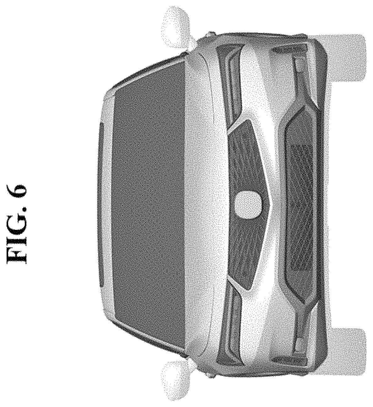 Patent USD1001012 Figure 6 – Automobile body