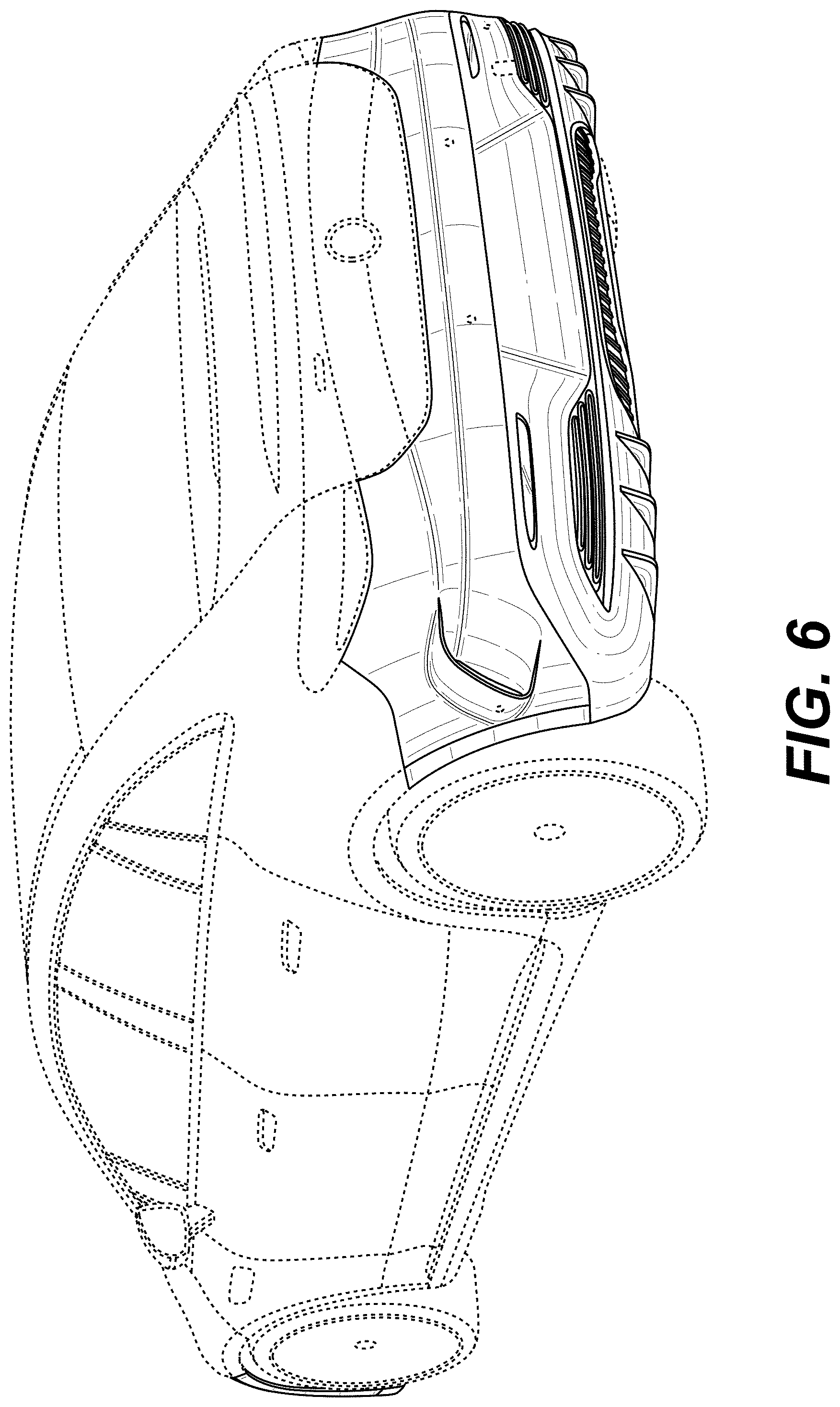 Patent USD1001013 Figure 6 – Motor vehicle, toy replica, and/or other replica