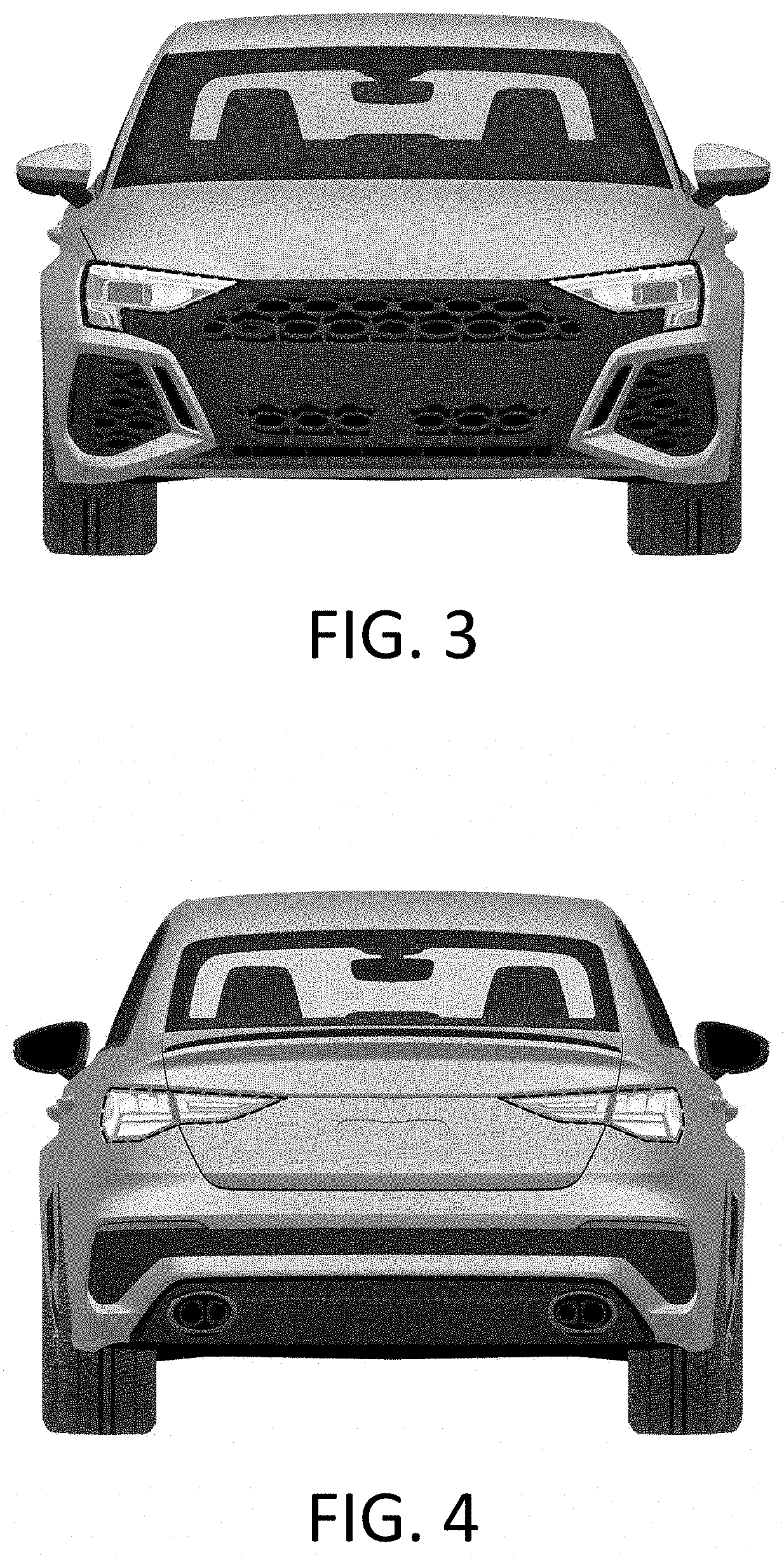 Patent USD1001014 Figure 2 – Motor vehicle, toy vehicle replica and/or other replica