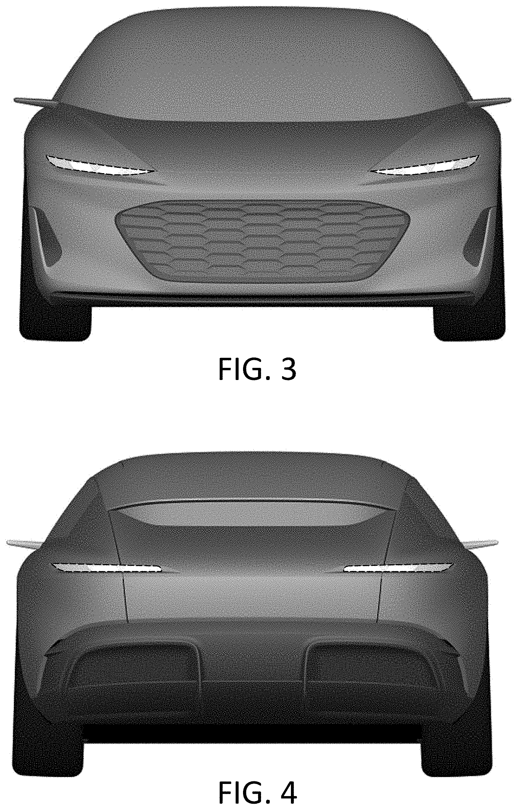 Patent USD1001016 Figure 2 – Motor vehicle, toy vehicle replica and/or other replica