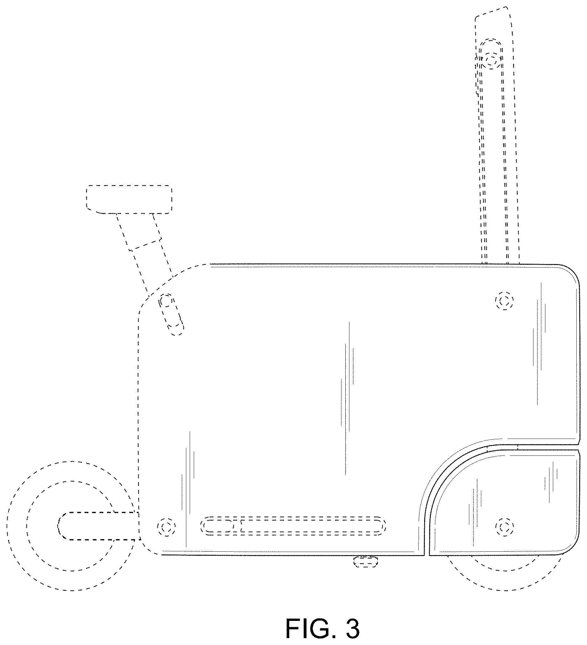 Patent USD1001017 Figure 3 – Compactable vehicle and/or replica