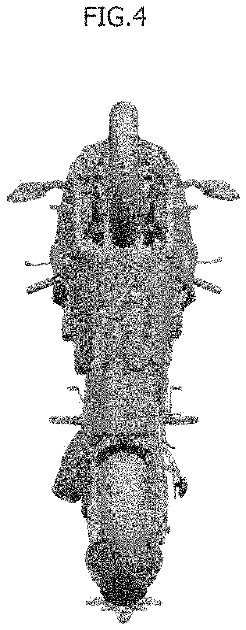 Patent USD1001018 Figure 4 – Motorcycle
