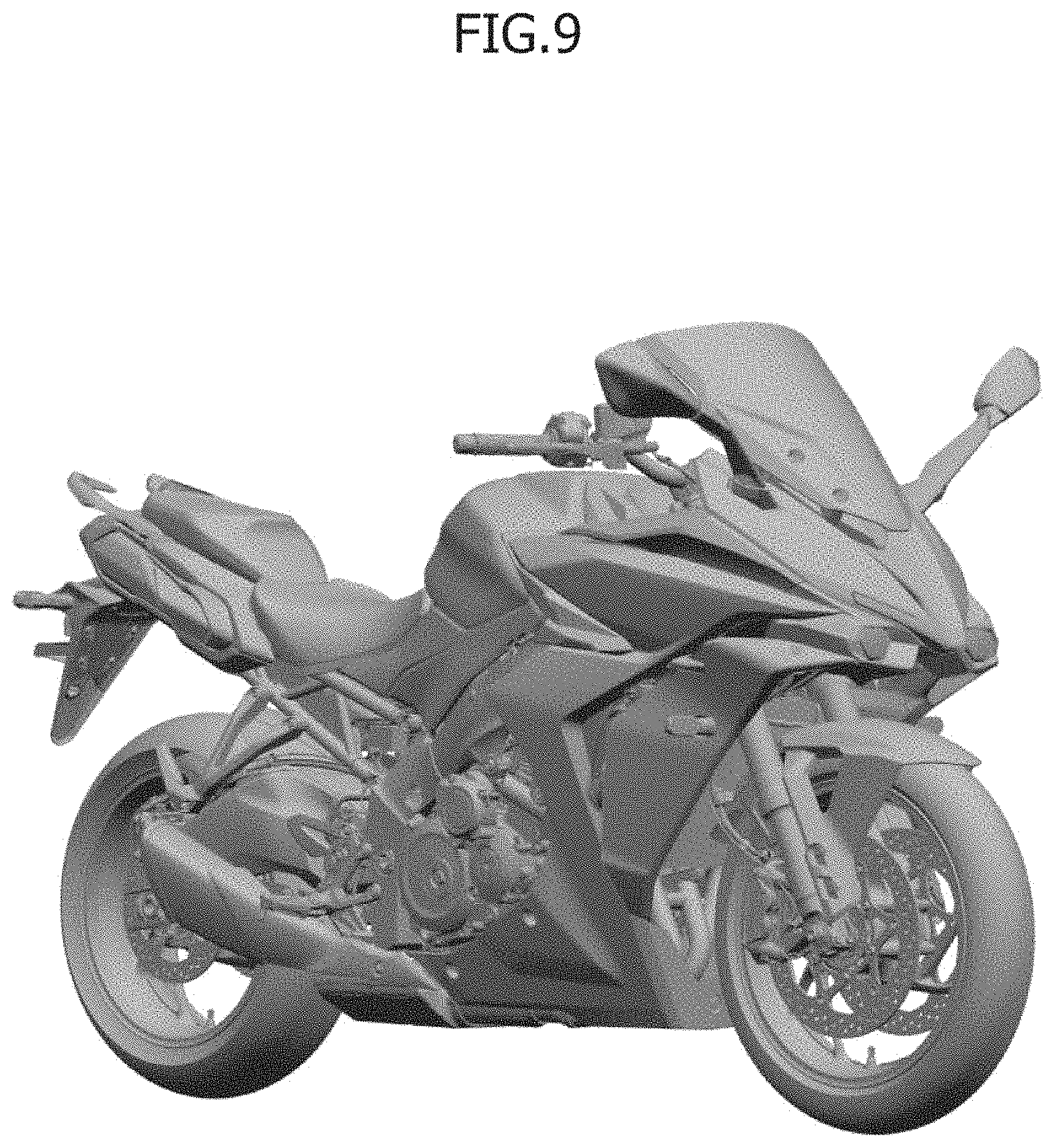 Patent USD1001018 Figure 9 – Motorcycle