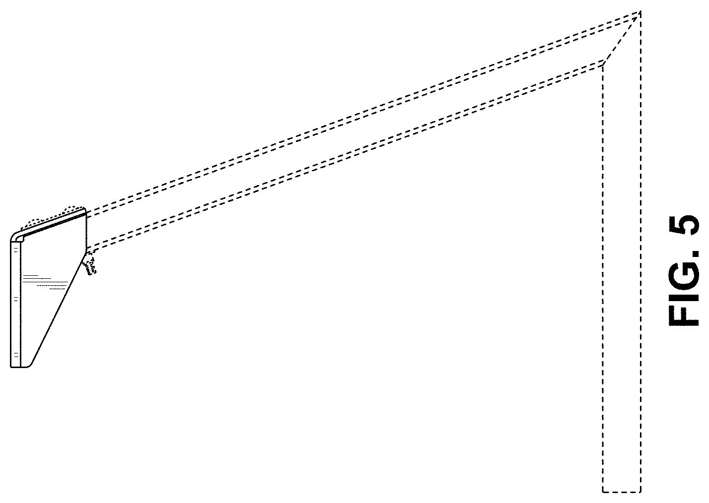 Patent USD1001020 Figure 5 – Scooter rack