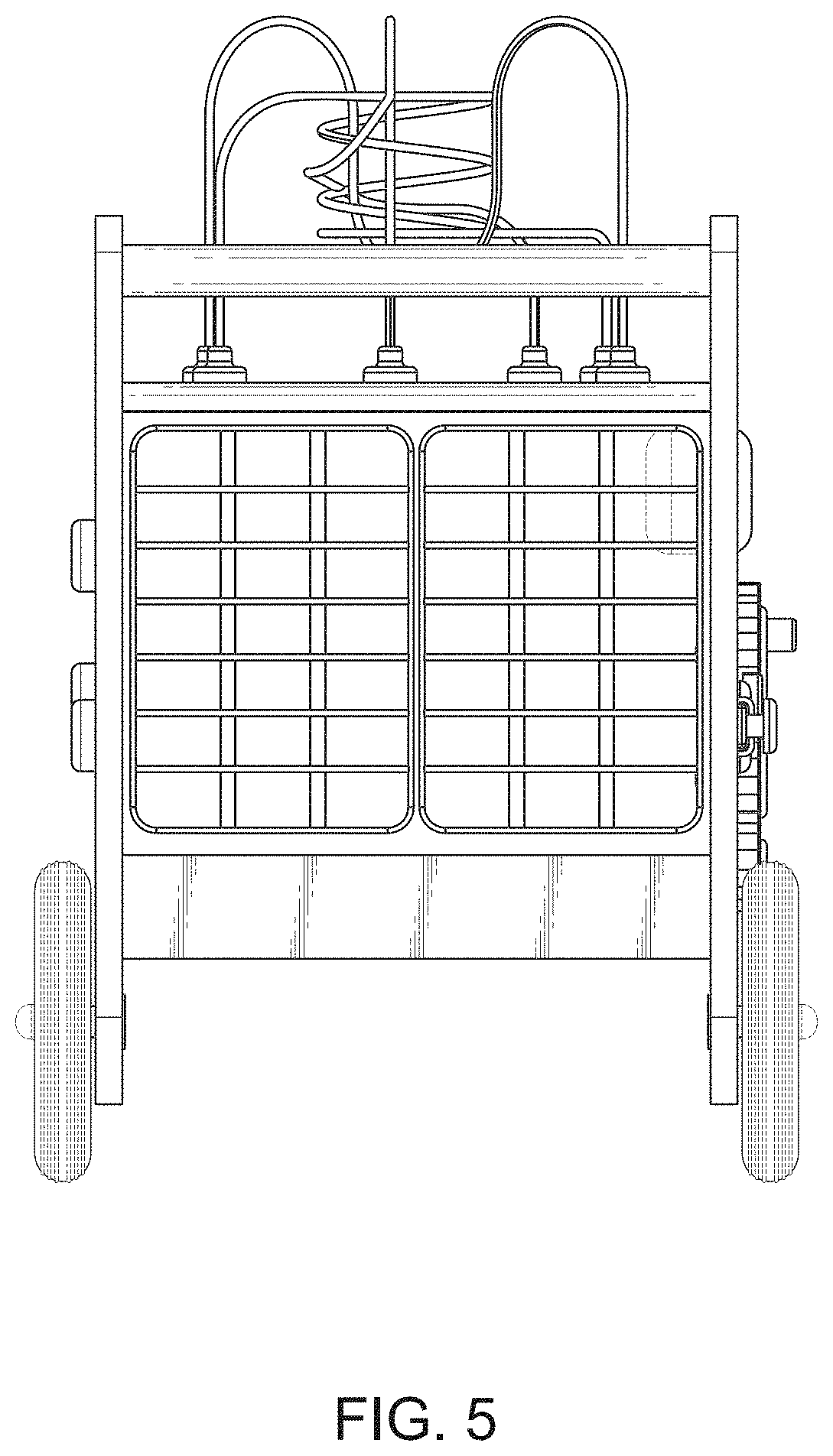 Patent USD1001021 Figure 5 – Interactive walker
