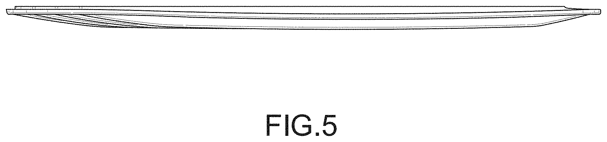 Patent USD1001022 Figure 5 – Side intake grille for a truck vehicle