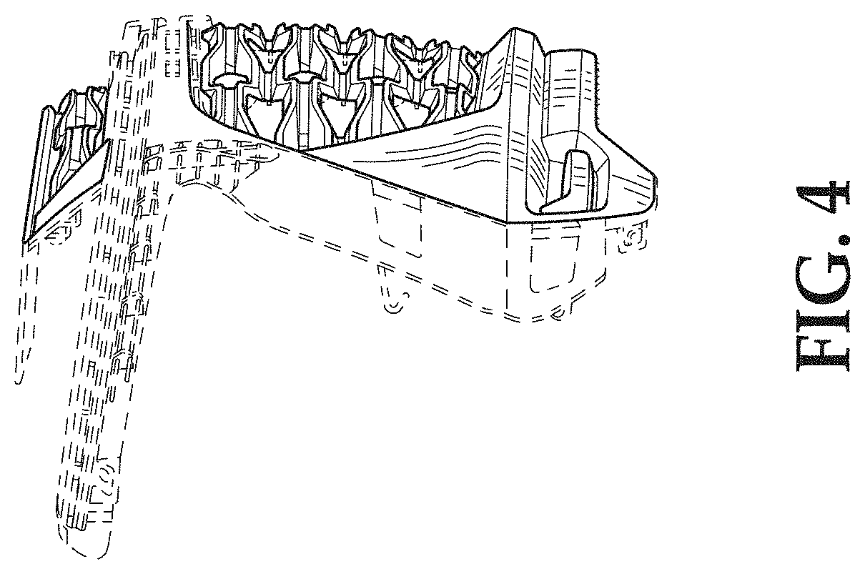 Patent USD1001023 Figure 4 – Vehicle grille