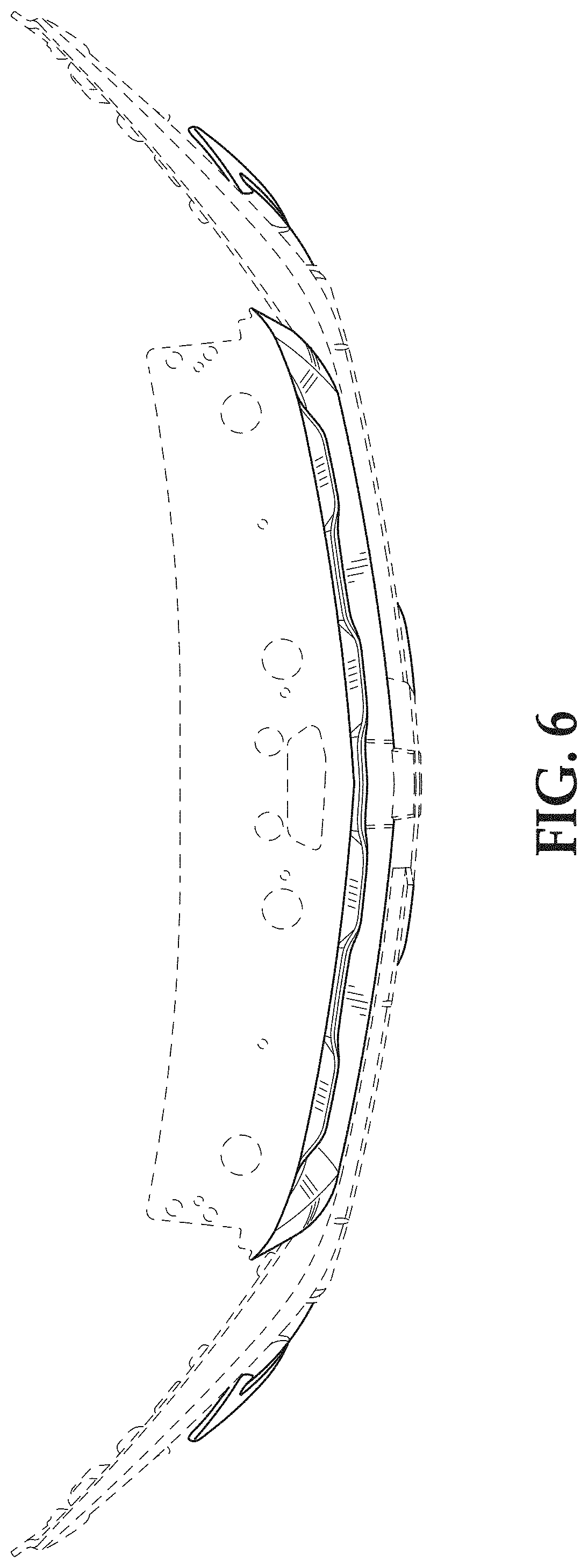 Patent USD1001023 Figure 6 – Vehicle grille