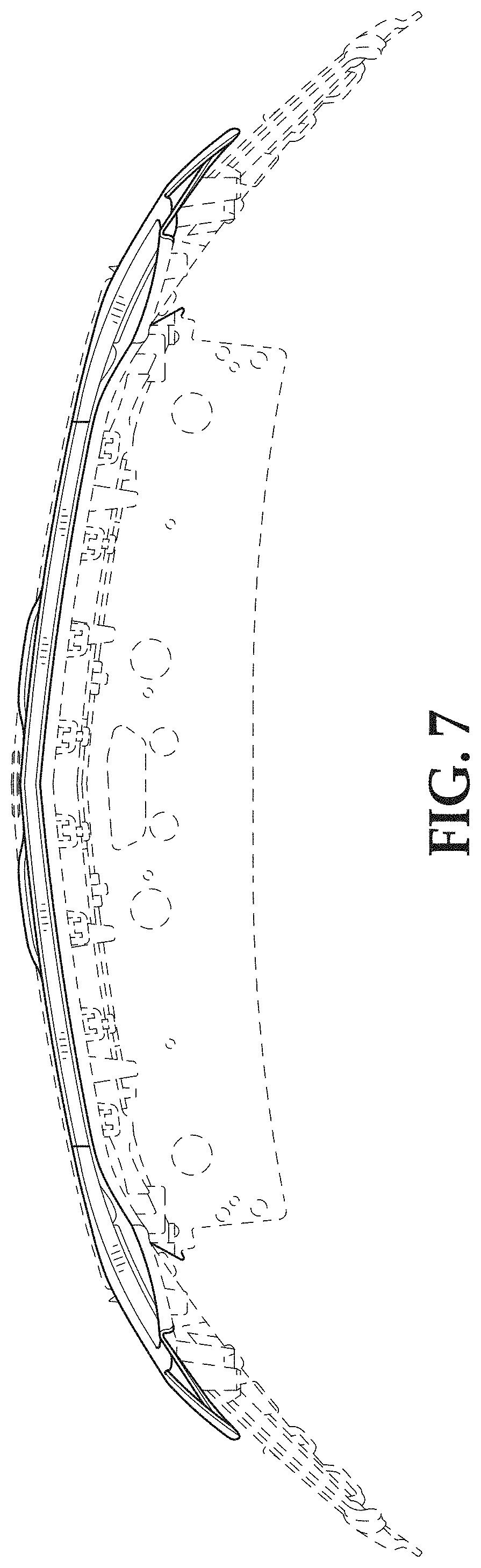 Patent USD1001023 Figure 7 – Vehicle grille