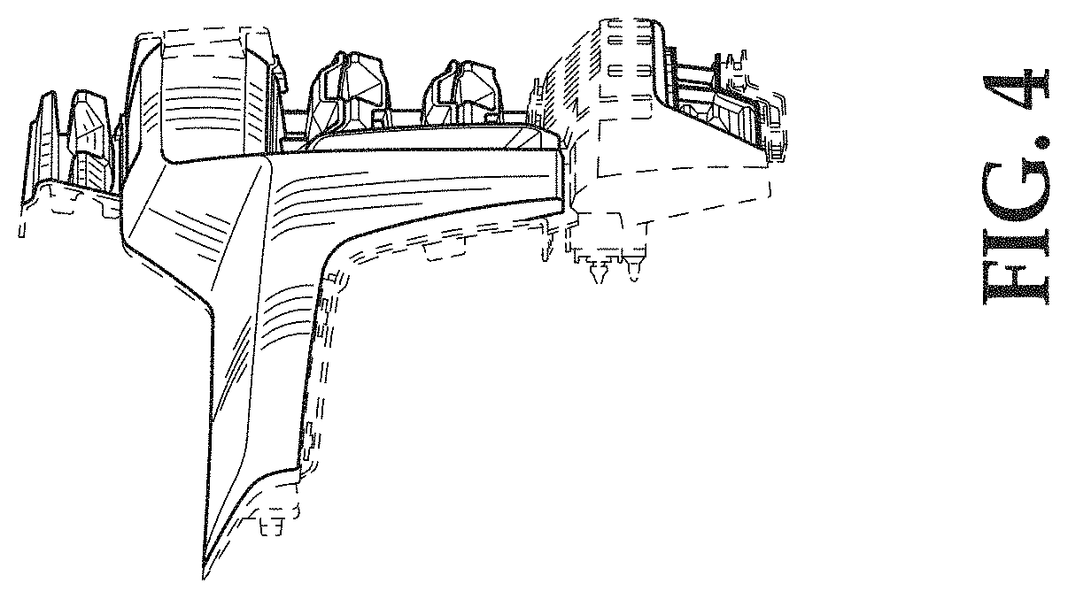 Patent USD1001024 Figure 4 – Vehicle grille