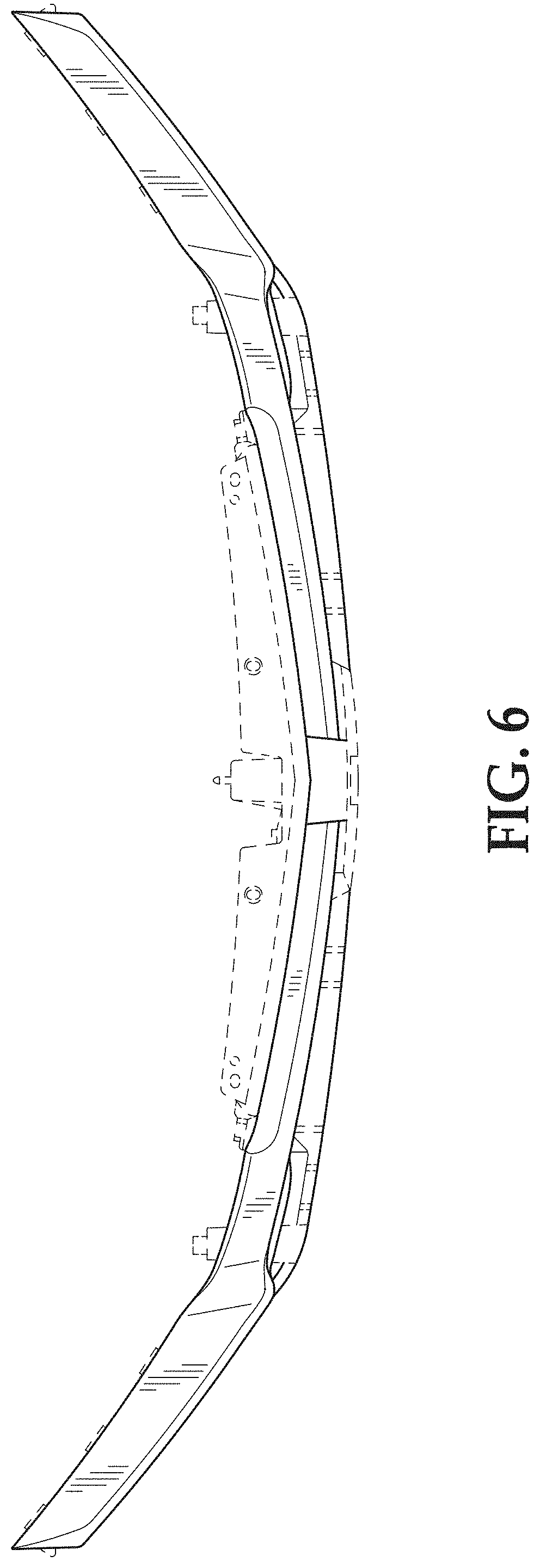 Patent USD1001024 Figure 6 – Vehicle grille
