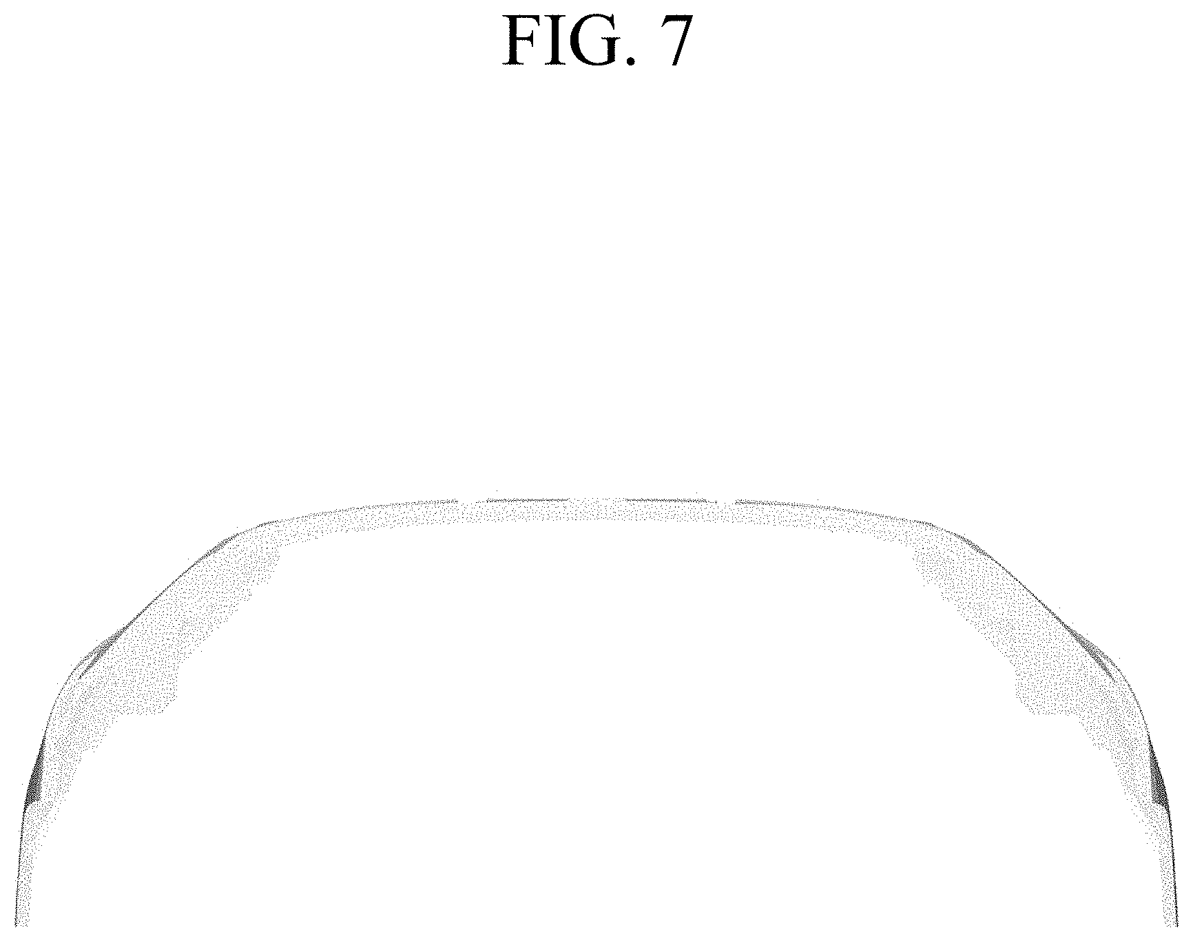 Patent USD1001026 Figure 7 – Front bumper for automobile