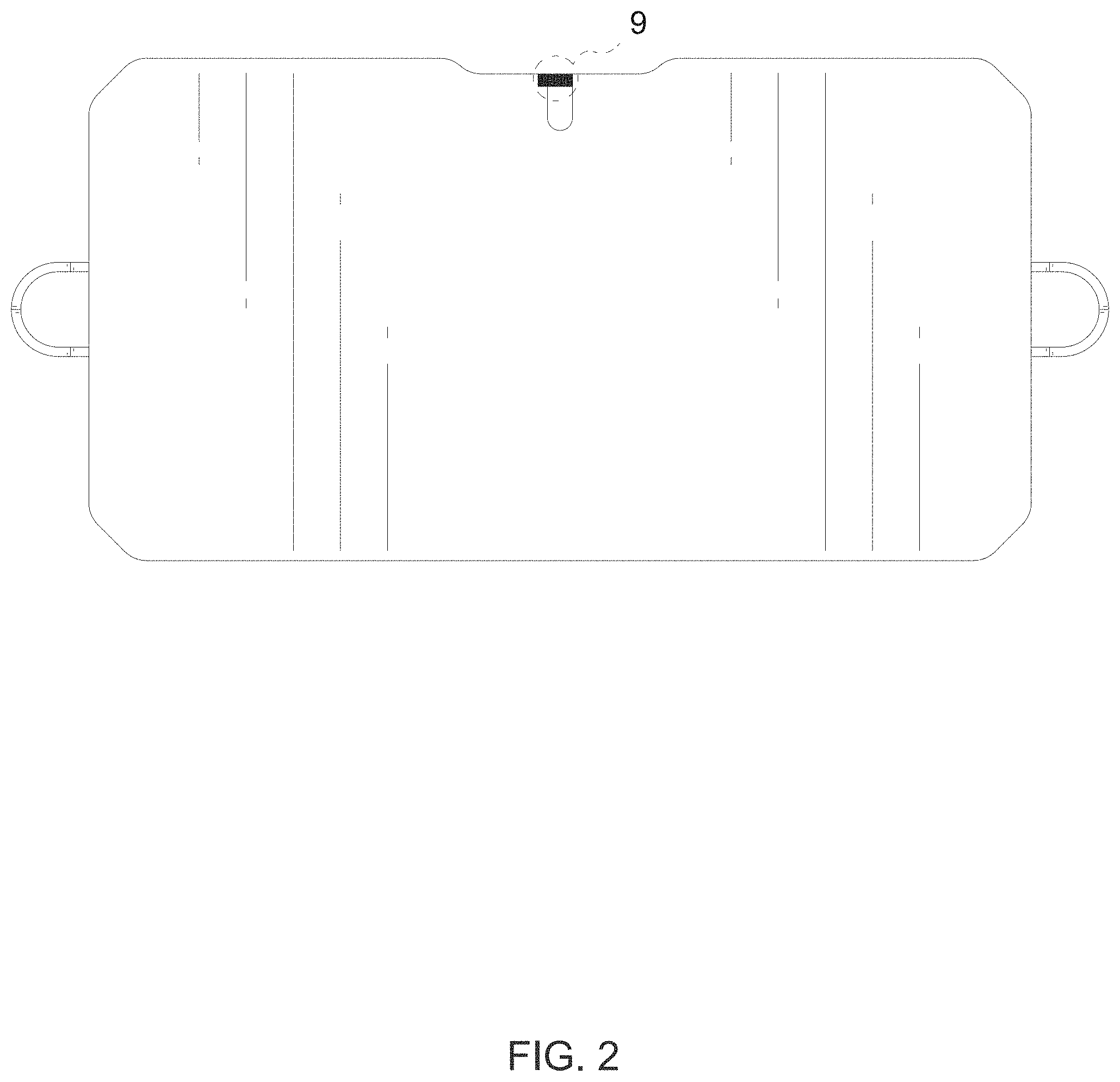 Patent USD1001029 Figure 2 – Car sunshade