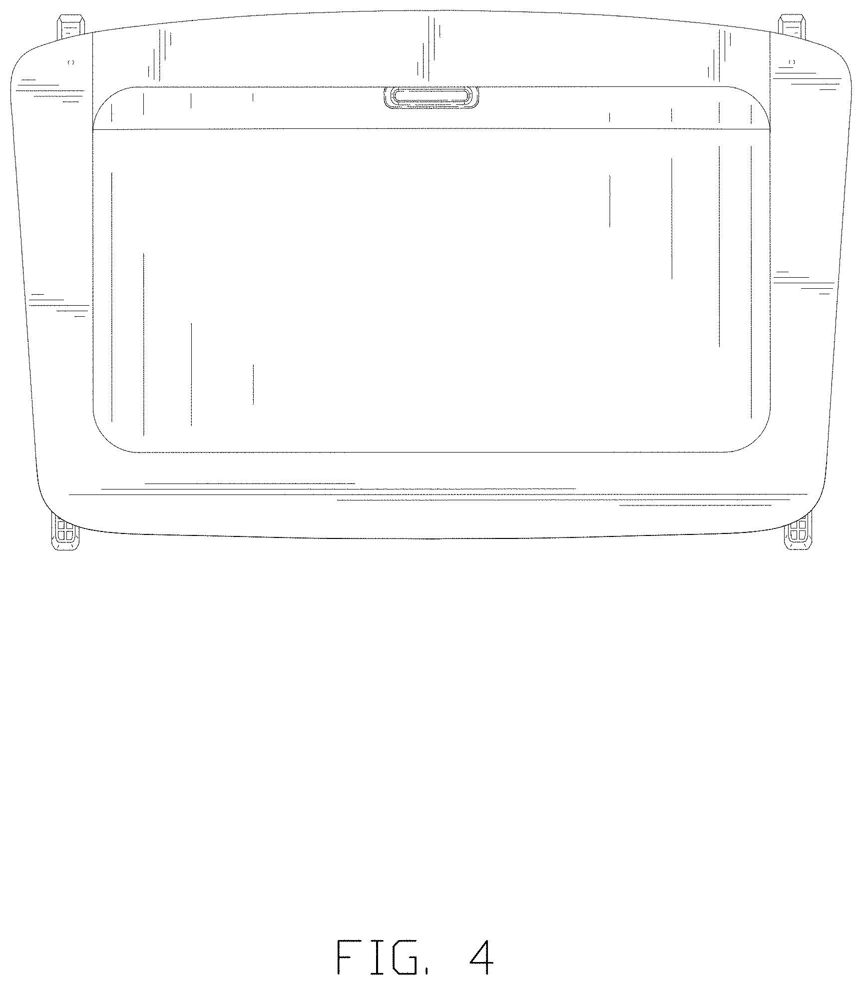 Patent USD1001030 Figure 4 – Sunshade