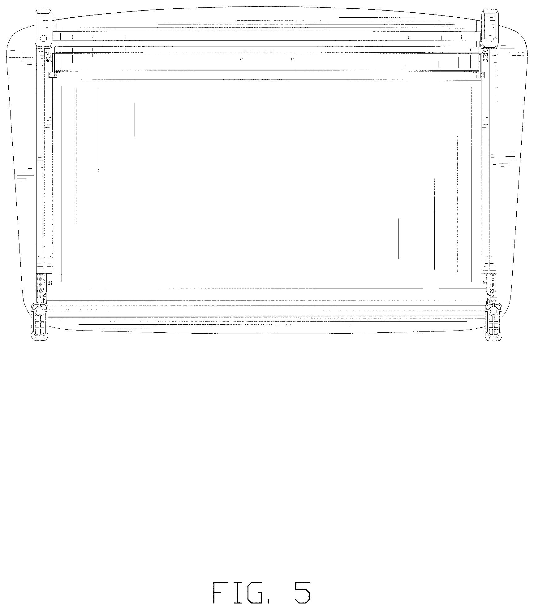 Patent USD1001030 Figure 5 – Sunshade