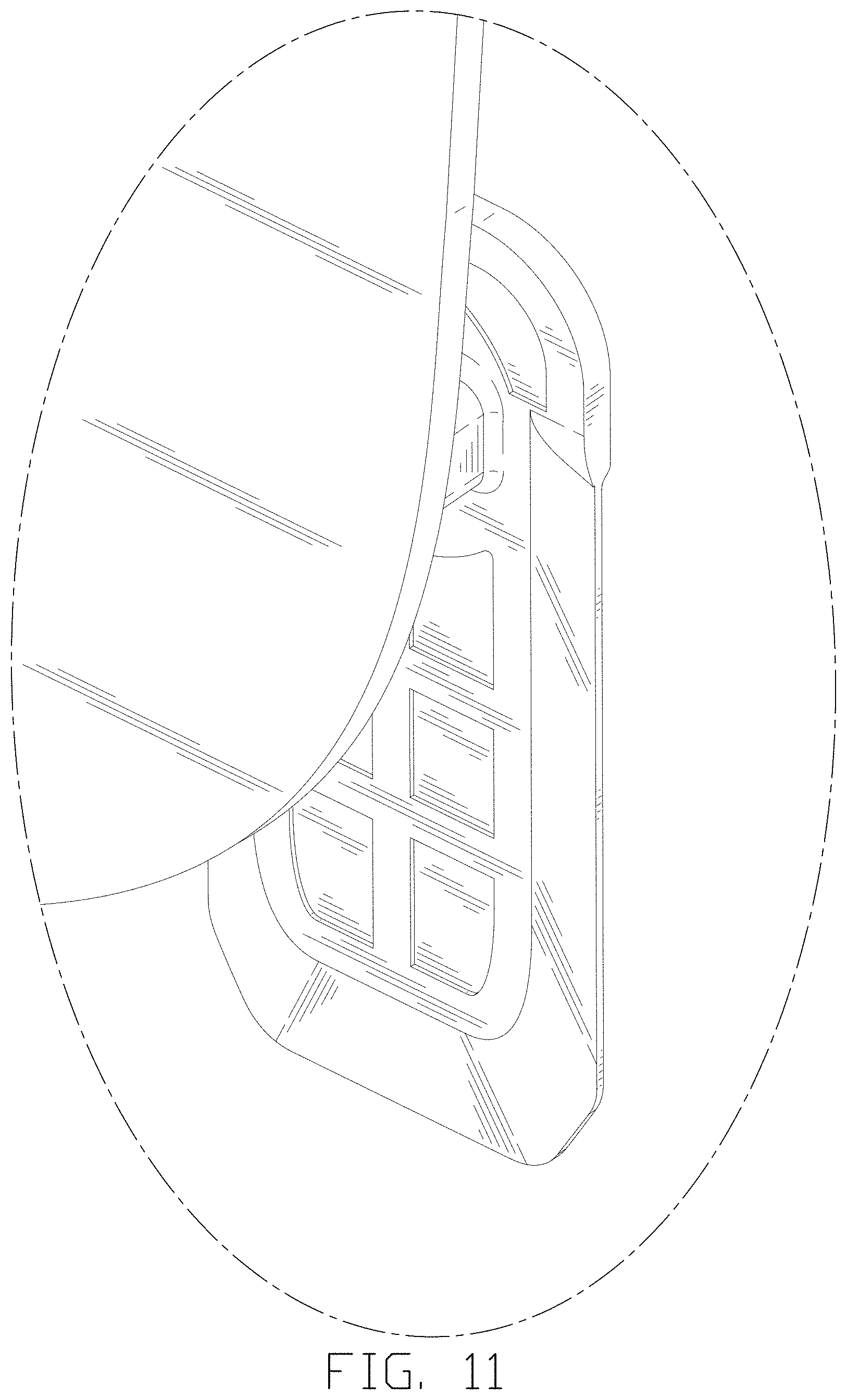 Patent USD1001030 Figure 11 – Sunshade