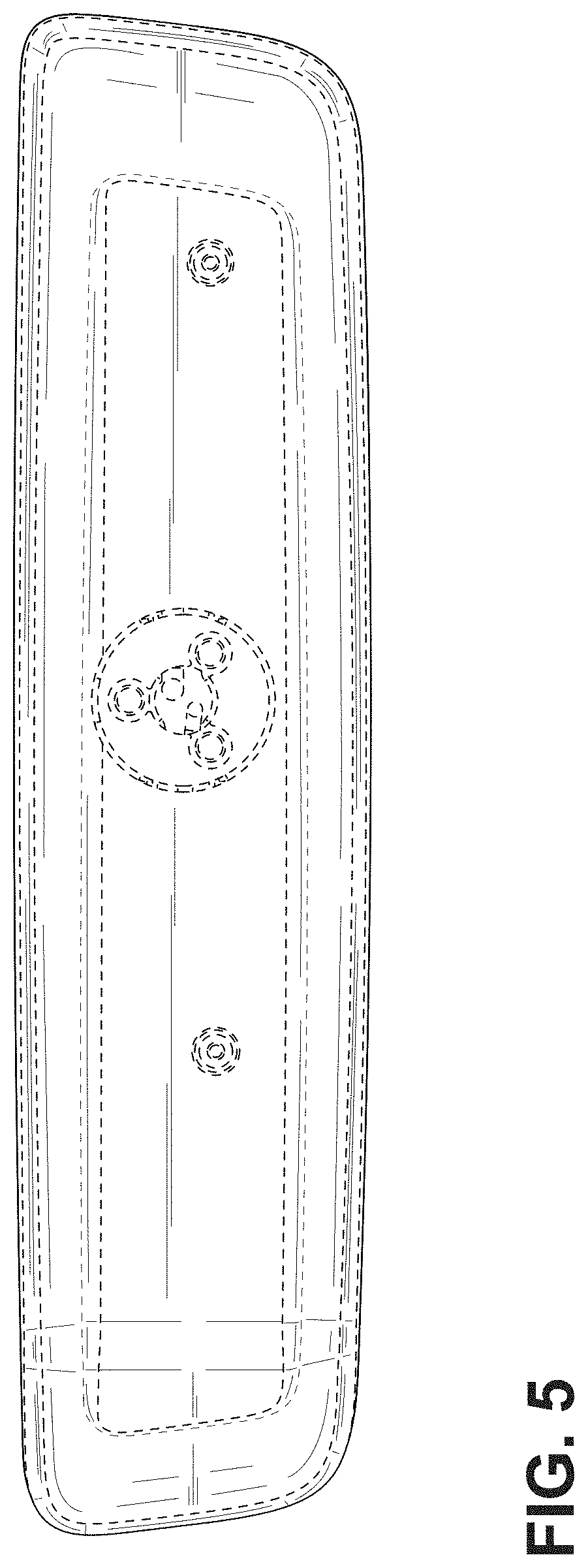 Patent USD1001031 Figure 5 – Rearview mirror for a vehicle