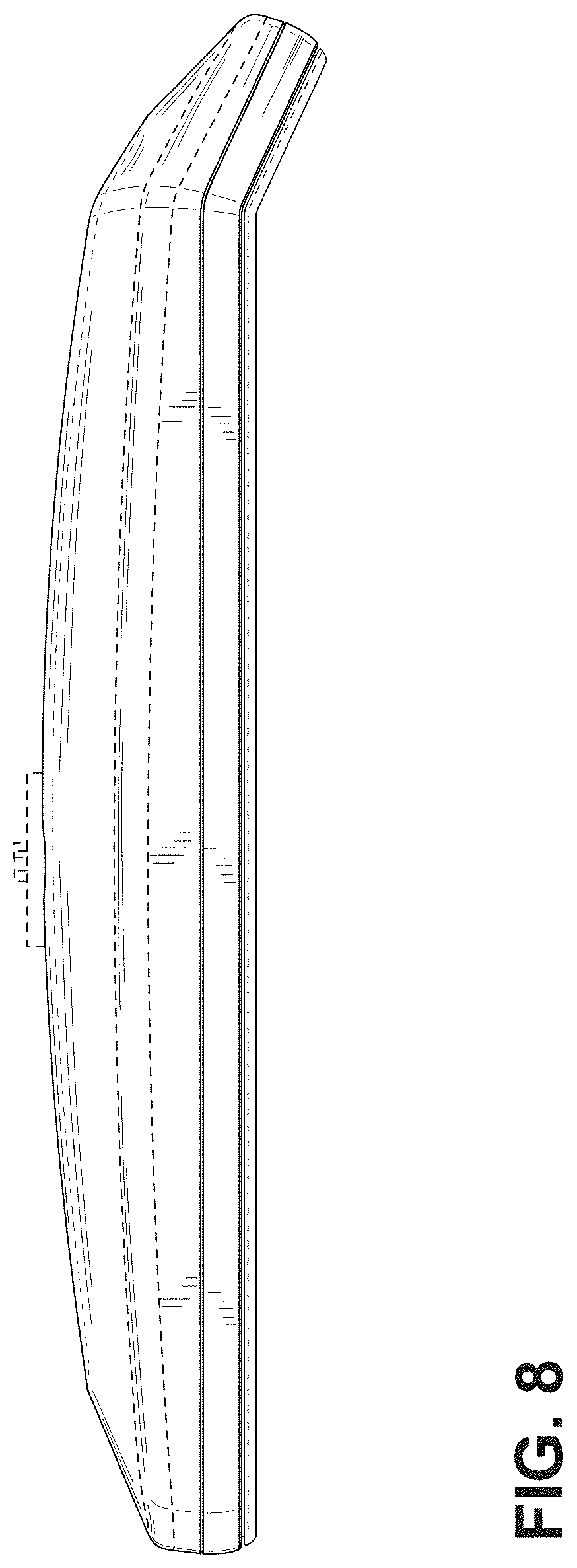 Patent USD1001031 Figure 8 – Rearview mirror for a vehicle