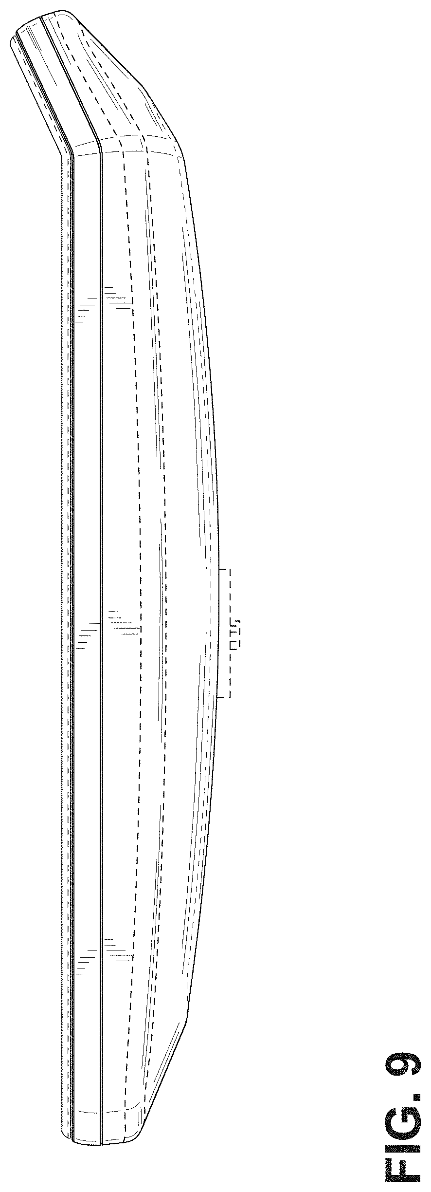 Patent USD1001031 Figure 9 – Rearview mirror for a vehicle