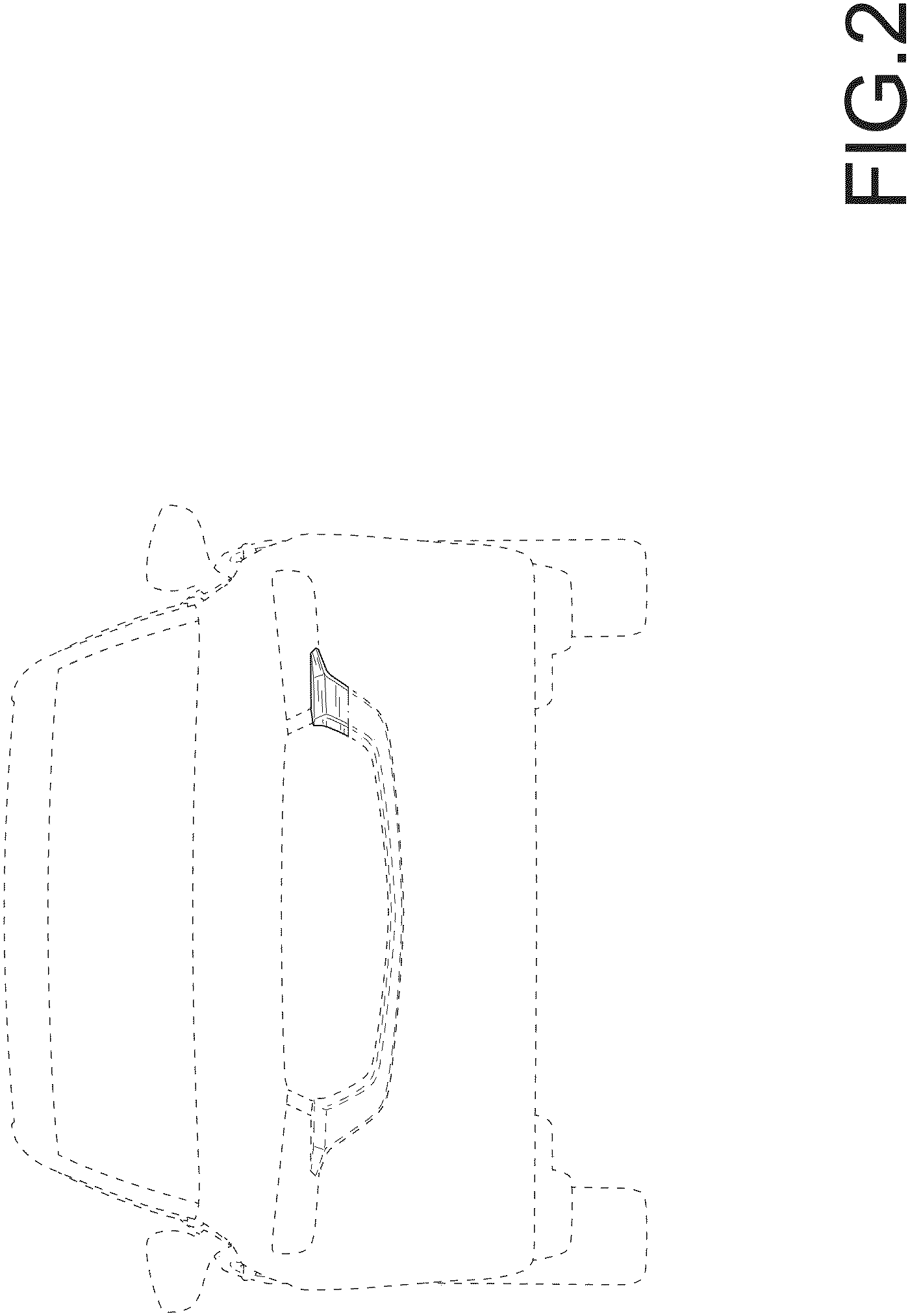 Patent USD1001032 Figure 2 – Motor vehicle