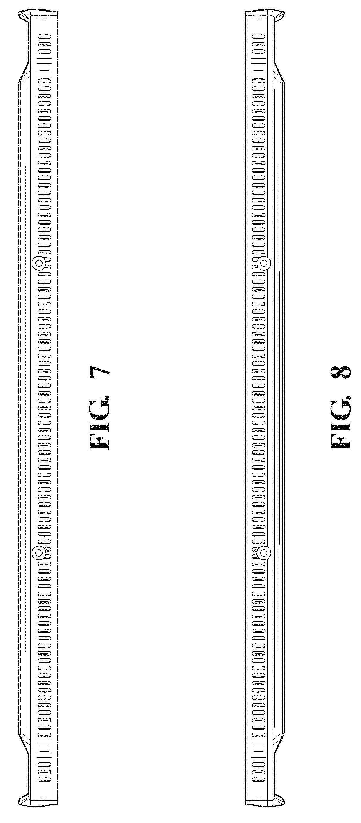 Patent USD1001033 Figure 6 – Gripping device for an avionics display