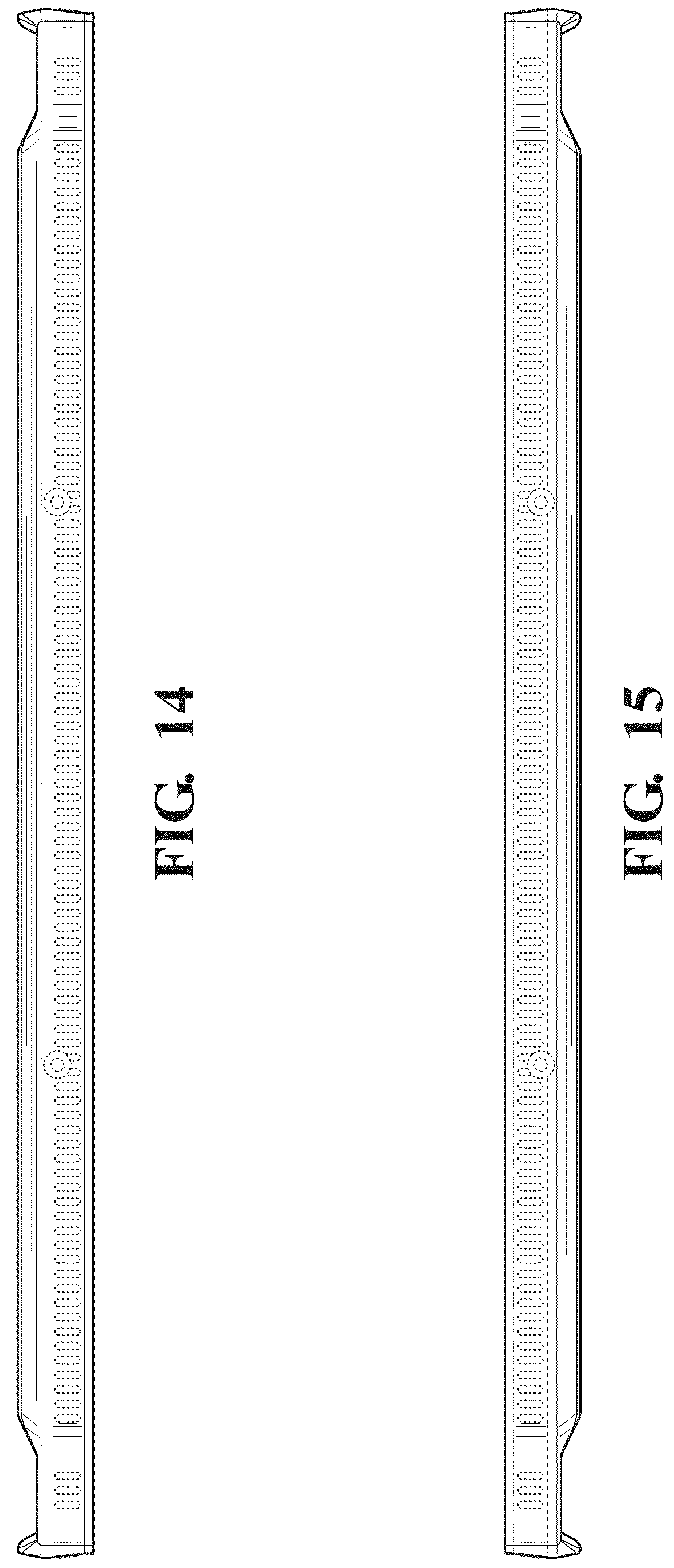 Patent USD1001033 Figure 11 – Gripping device for an avionics display