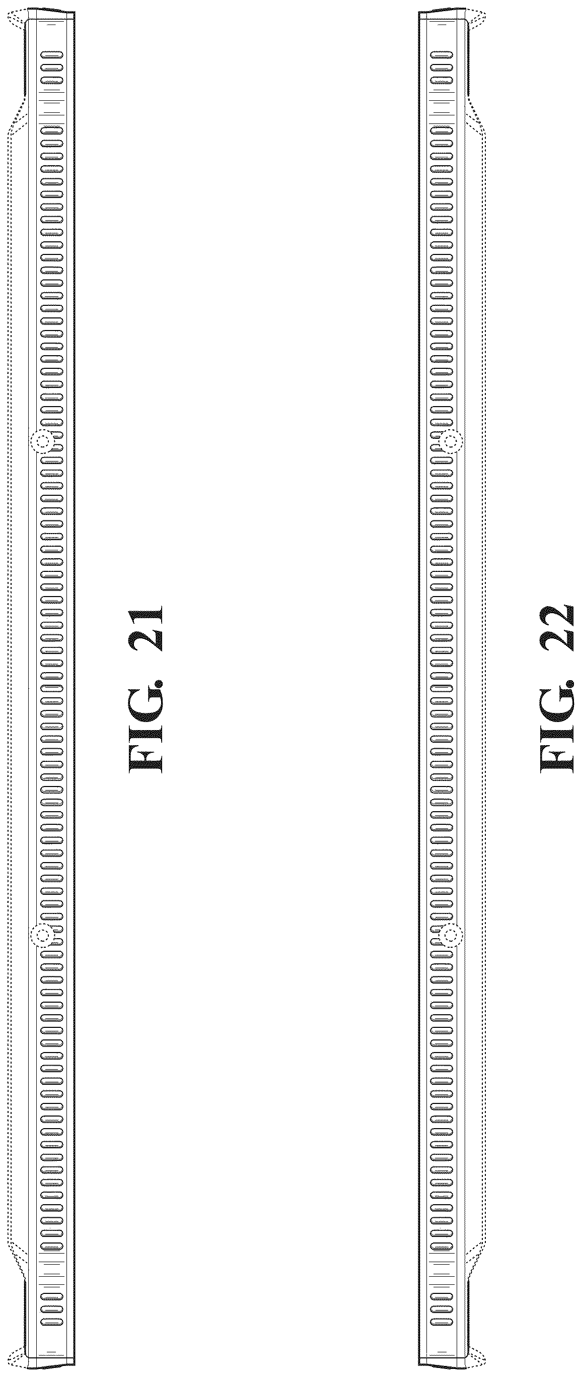 Patent USD1001033 Figure 16 – Gripping device for an avionics display