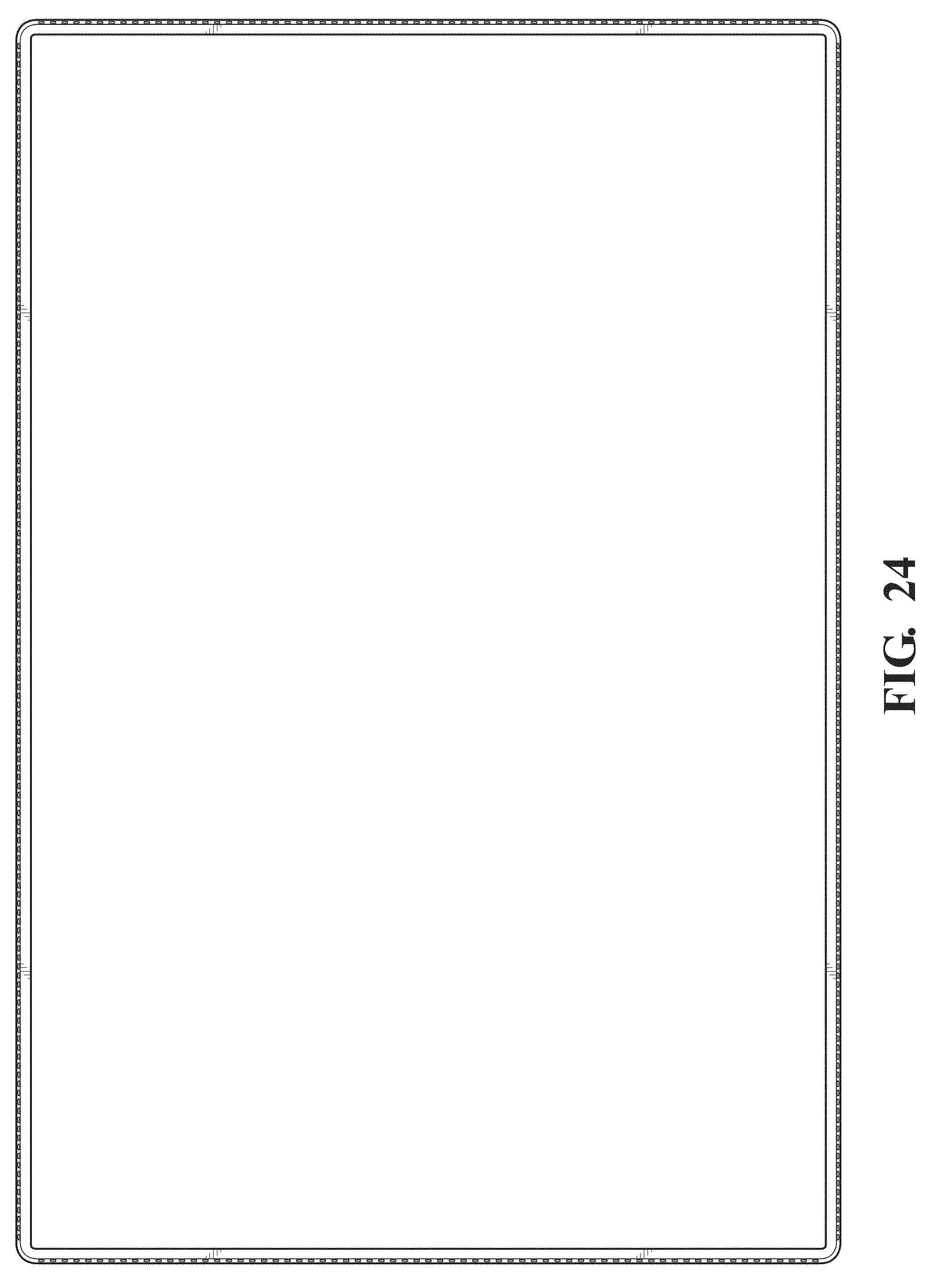 Patent USD1001033 Figure 18 – Gripping device for an avionics display