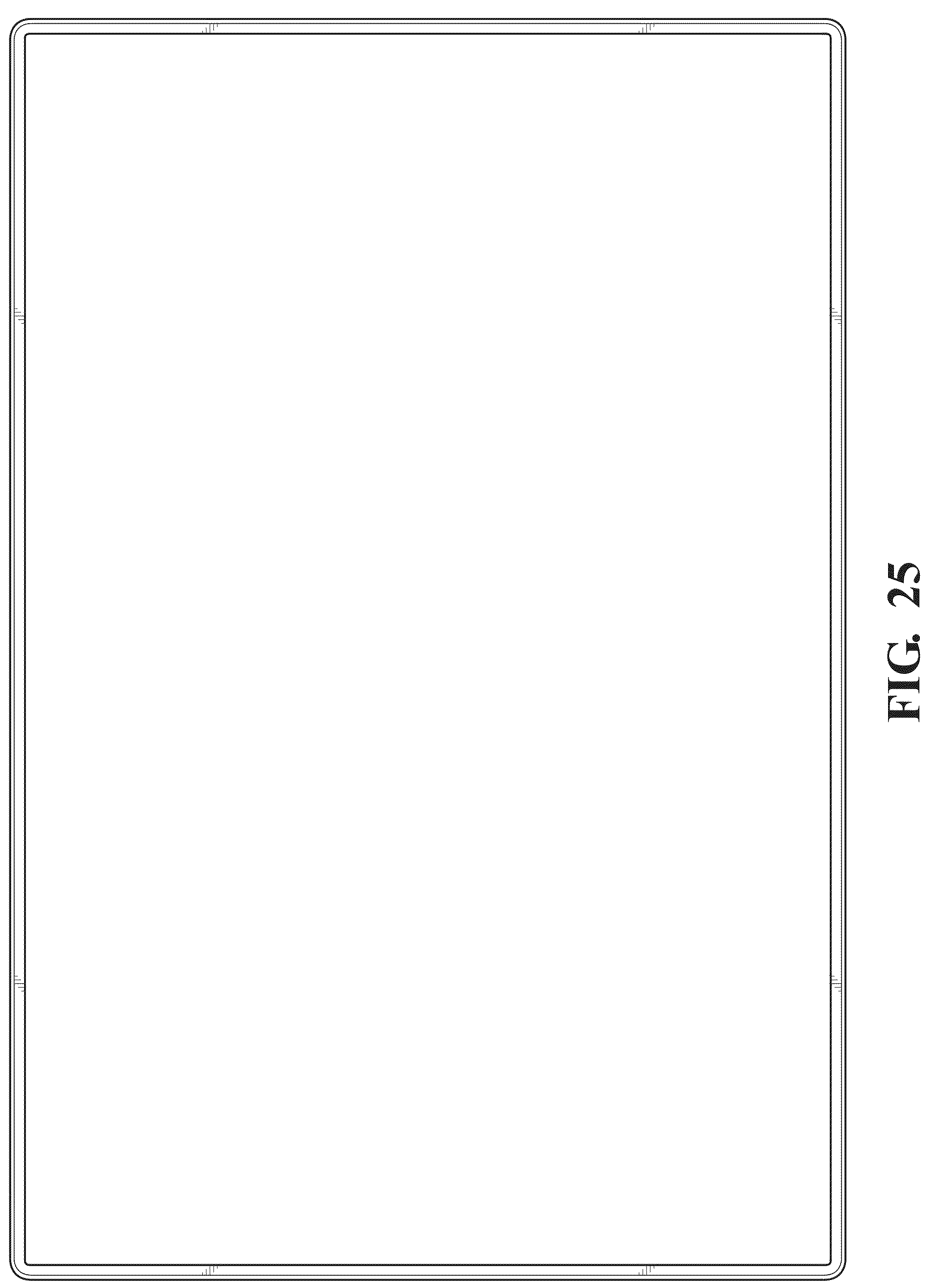 Patent USD1001033 Figure 19 – Gripping device for an avionics display
