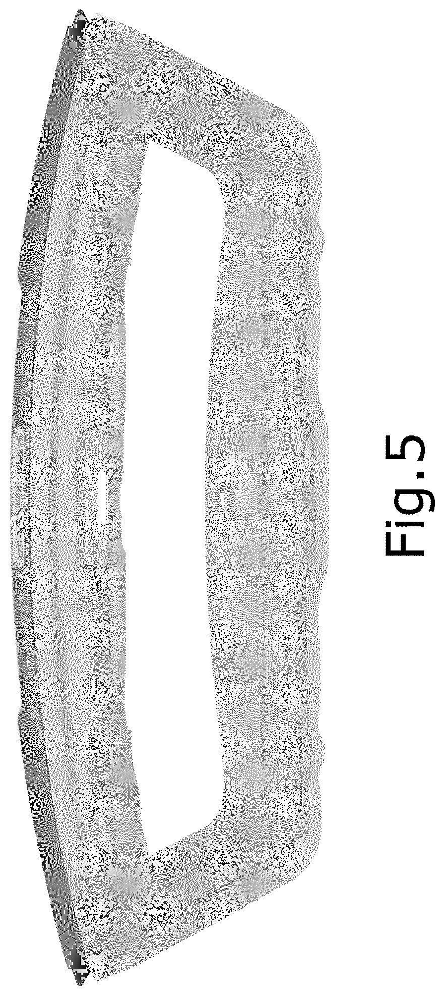 Patent USD1001036 Figure 5 – Vehicle liftgate
