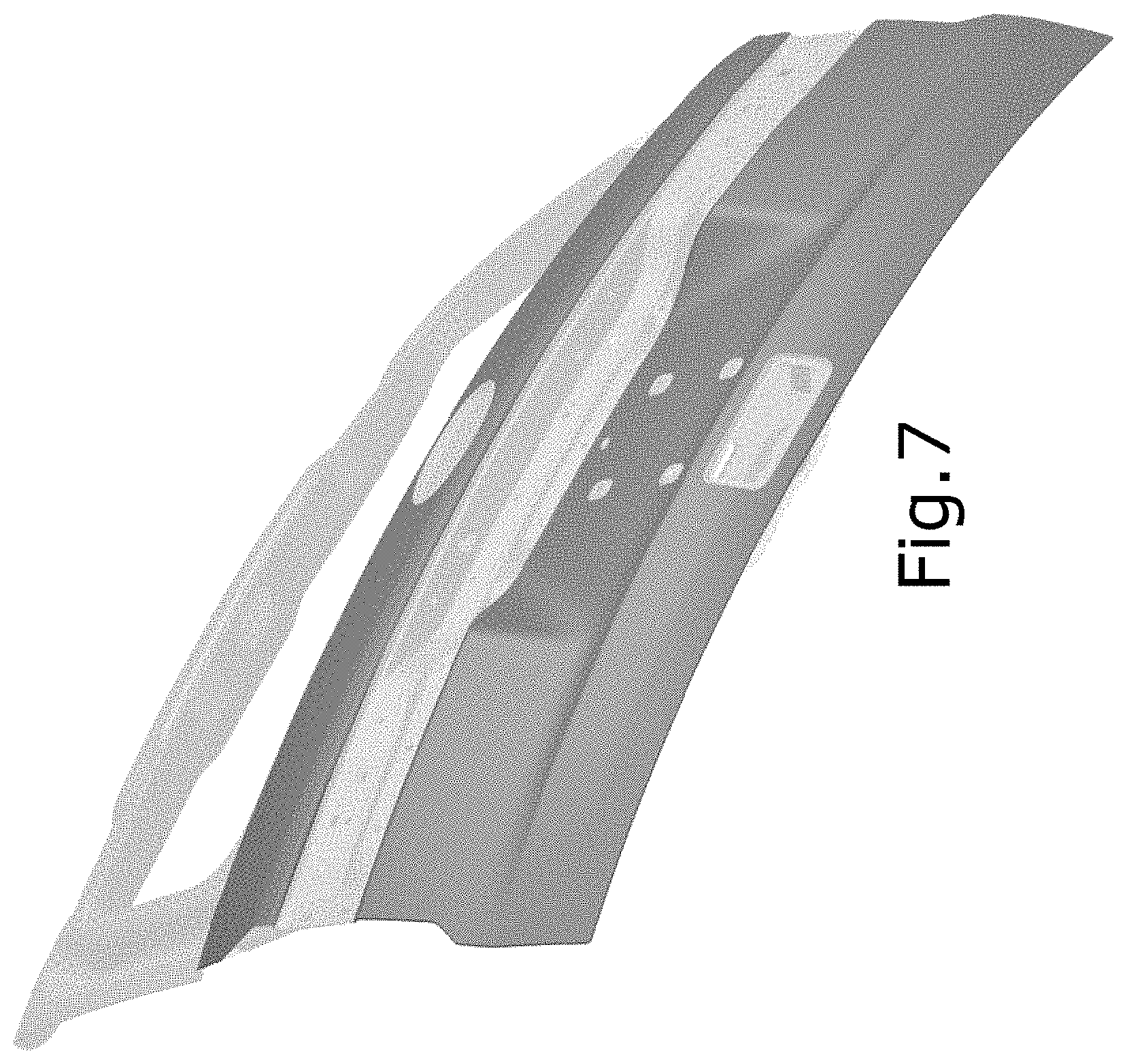 Patent USD1001036 Figure 7 – Vehicle liftgate