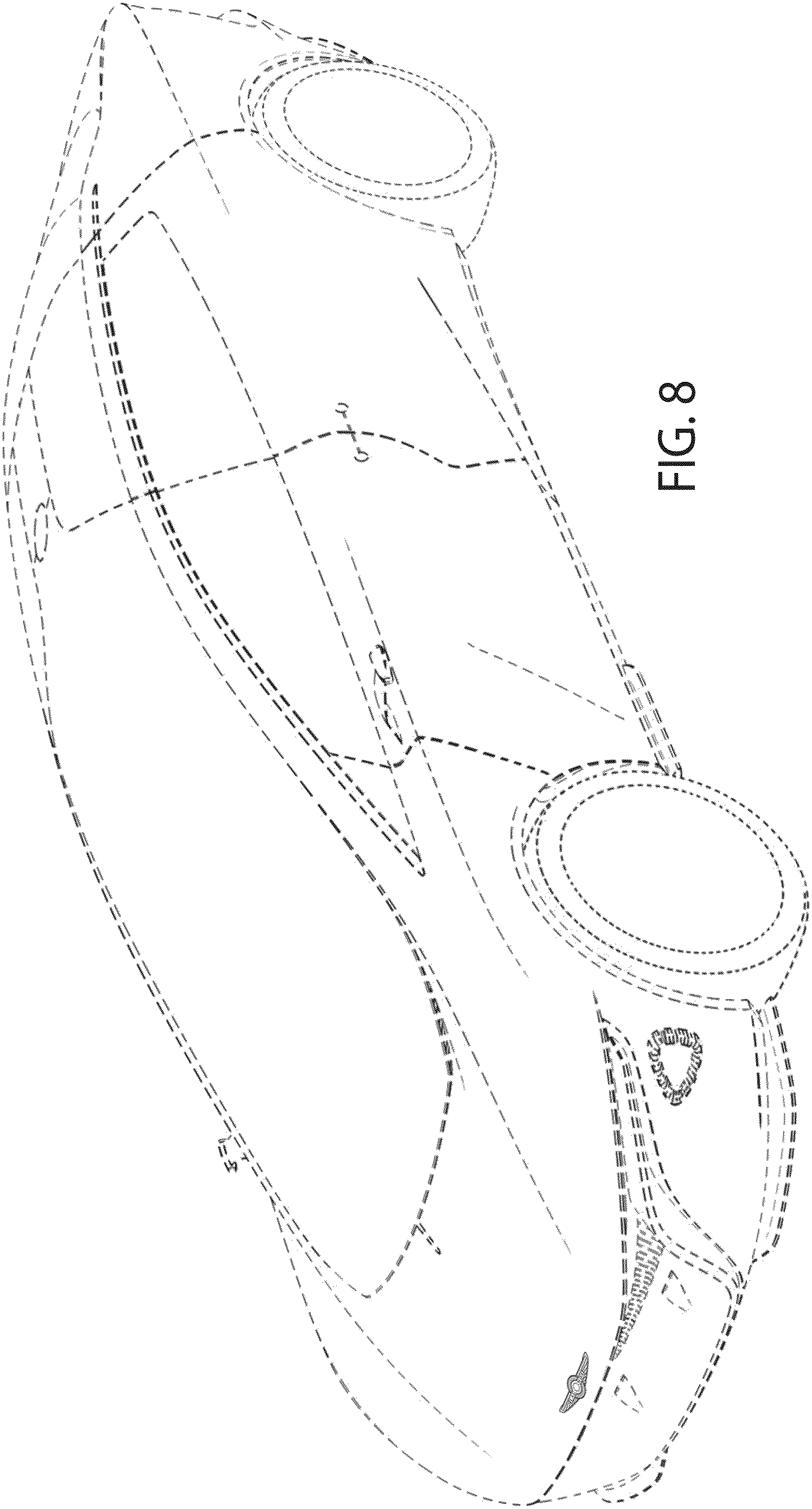 Patent USD1001037 Figure 6 – Badge or replica thereof