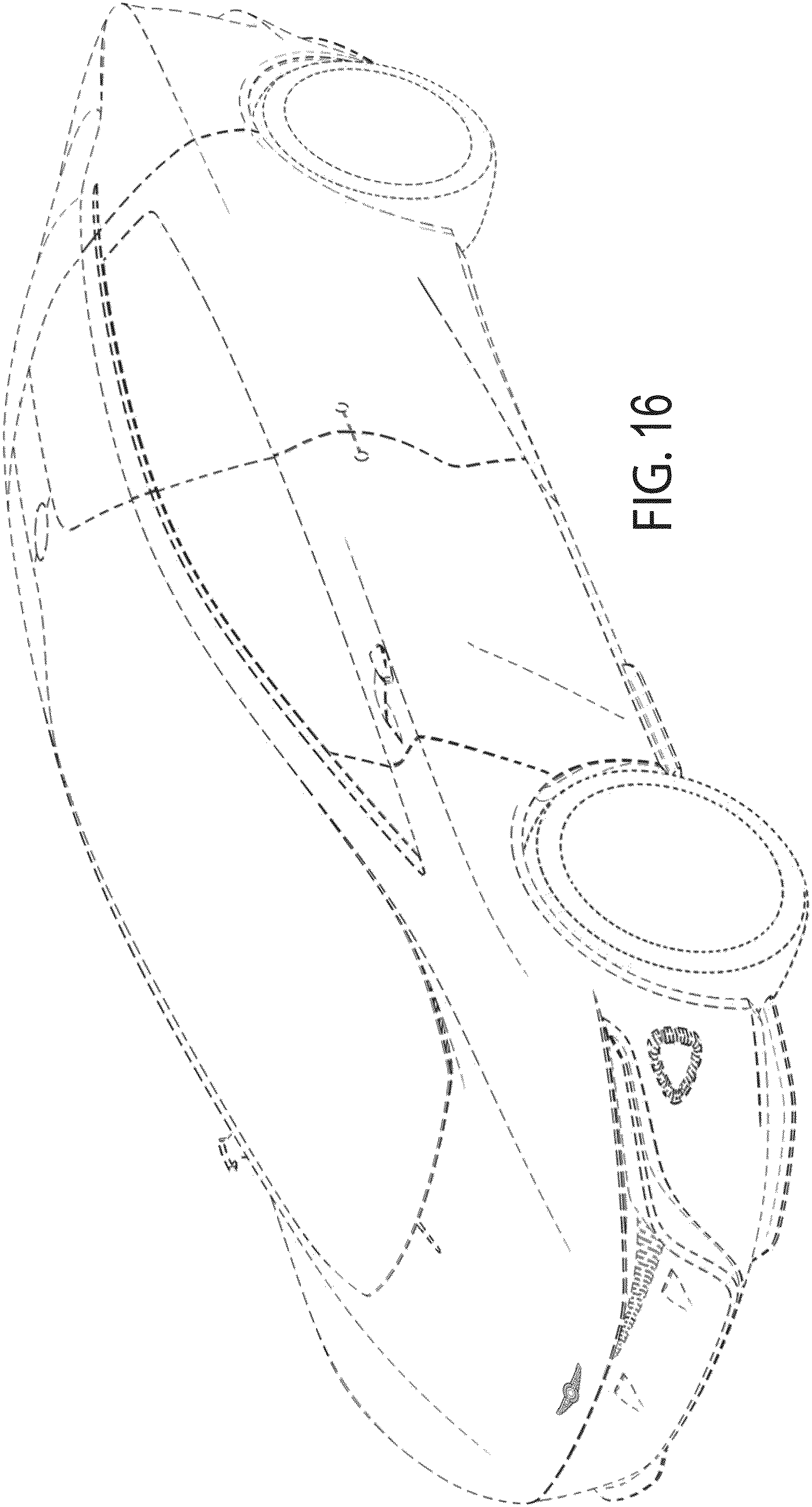 Patent USD1001037 Figure 12 – Badge or replica thereof
