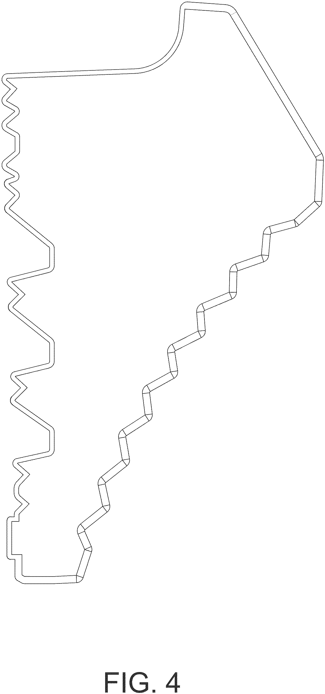 Patent USD1001047 Figure 4 – Vehicle brake