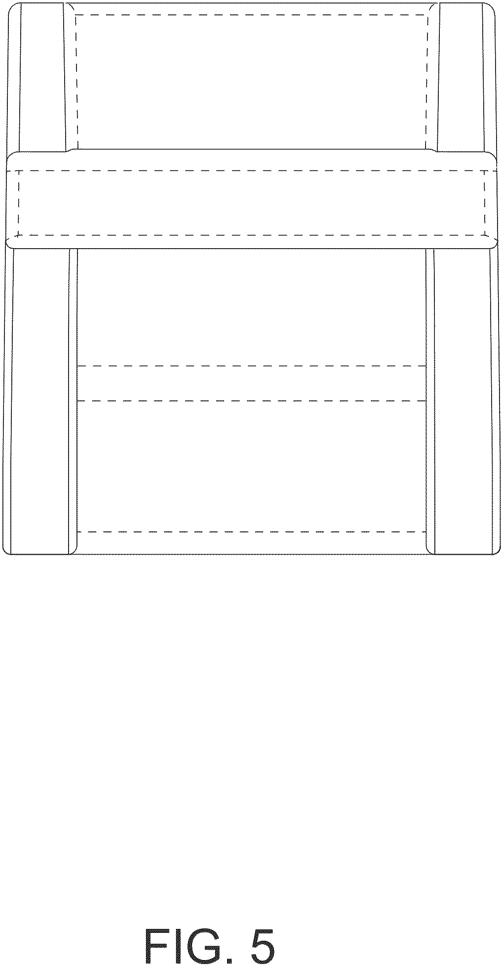 Patent USD1001047 Figure 5 – Vehicle brake