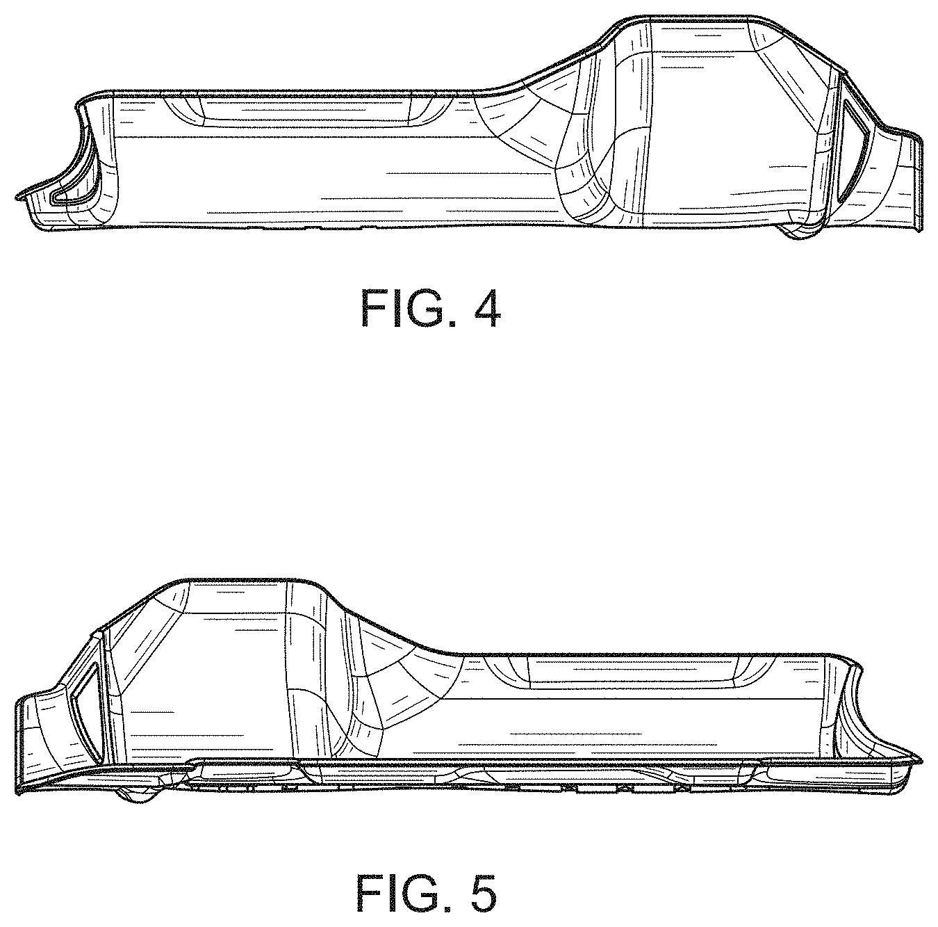 Patent USD1001048 Figure 3 – Car floor mat