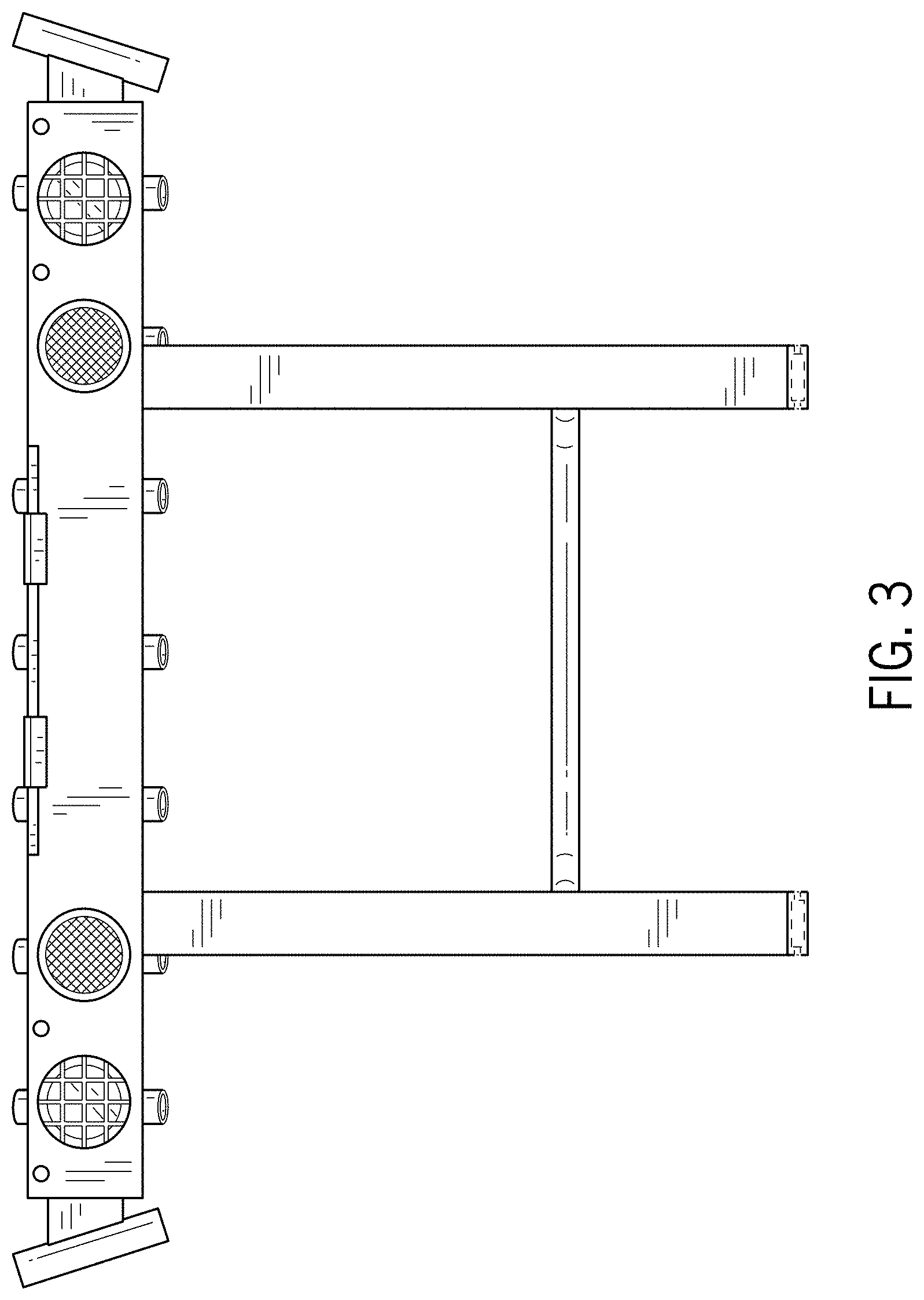 Patent USD1001049 Figure 3 – Boating rack